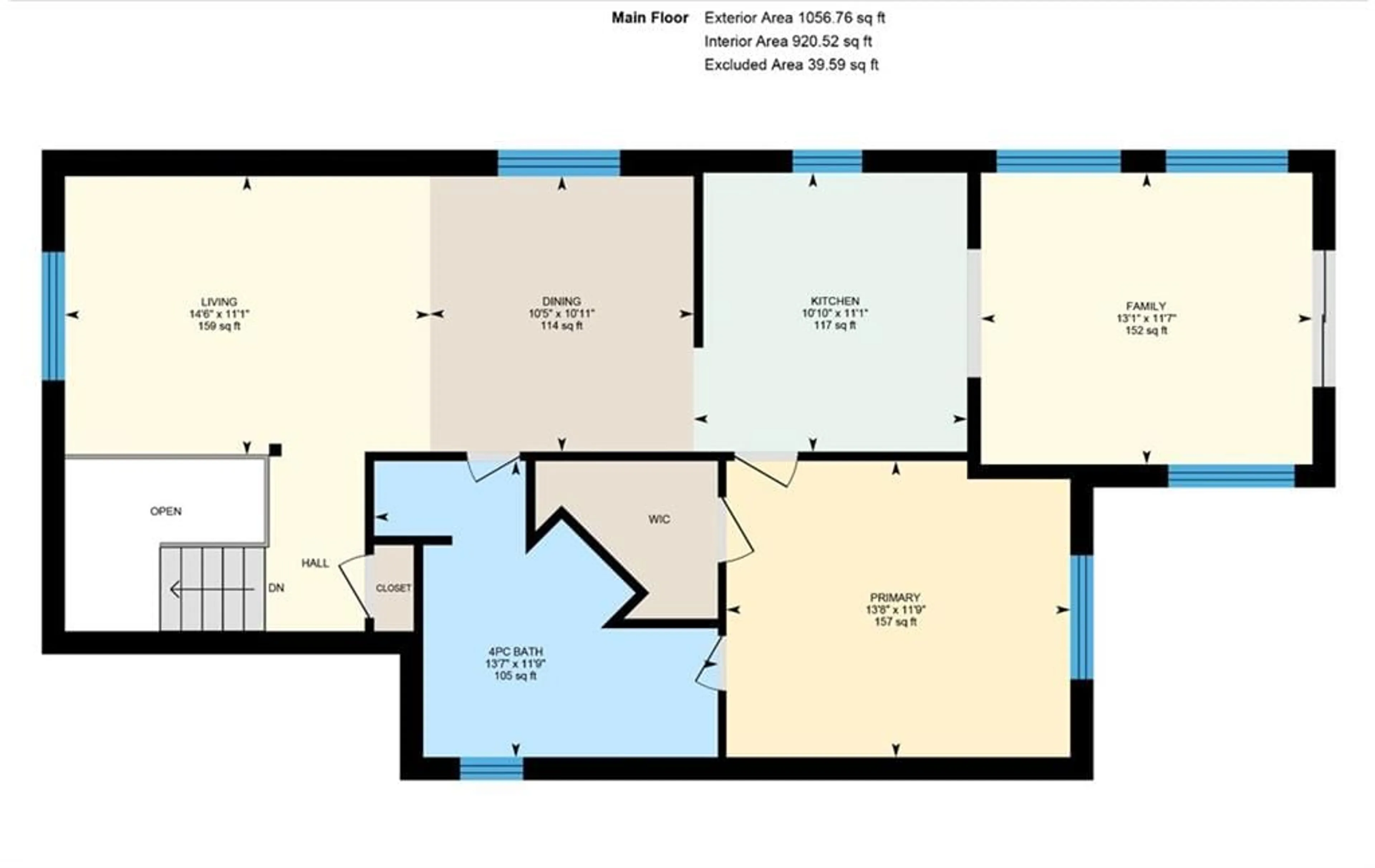Floor plan for 3 Donald Cres, Wasaga Beach Ontario L9Z 1E1