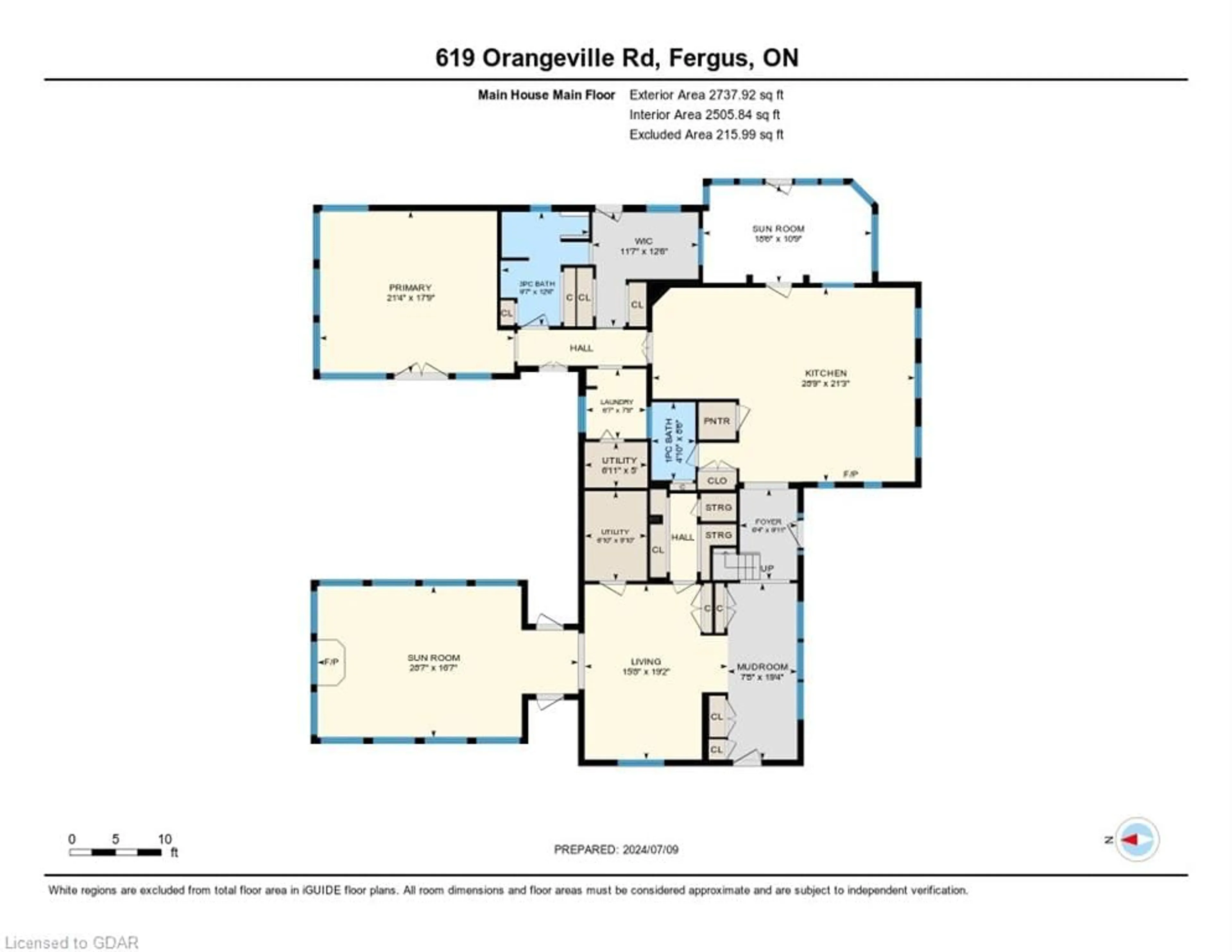 Floor plan for 619 Orangeville Rd, Fergus Ontario N1M 1T9