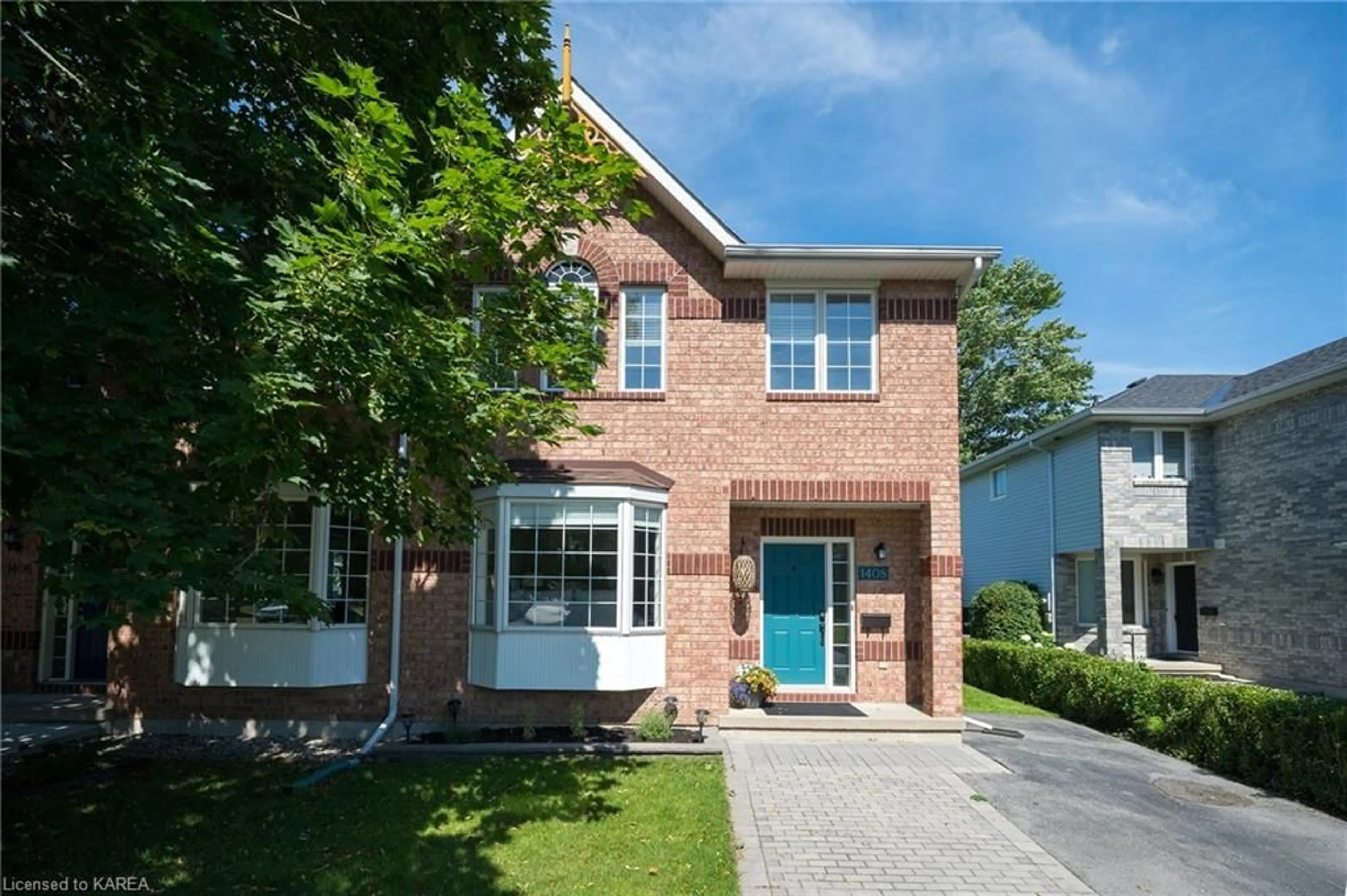 Home with brick exterior material for 1408 Thornwood Cres, Kingston Ontario K7P 3B6