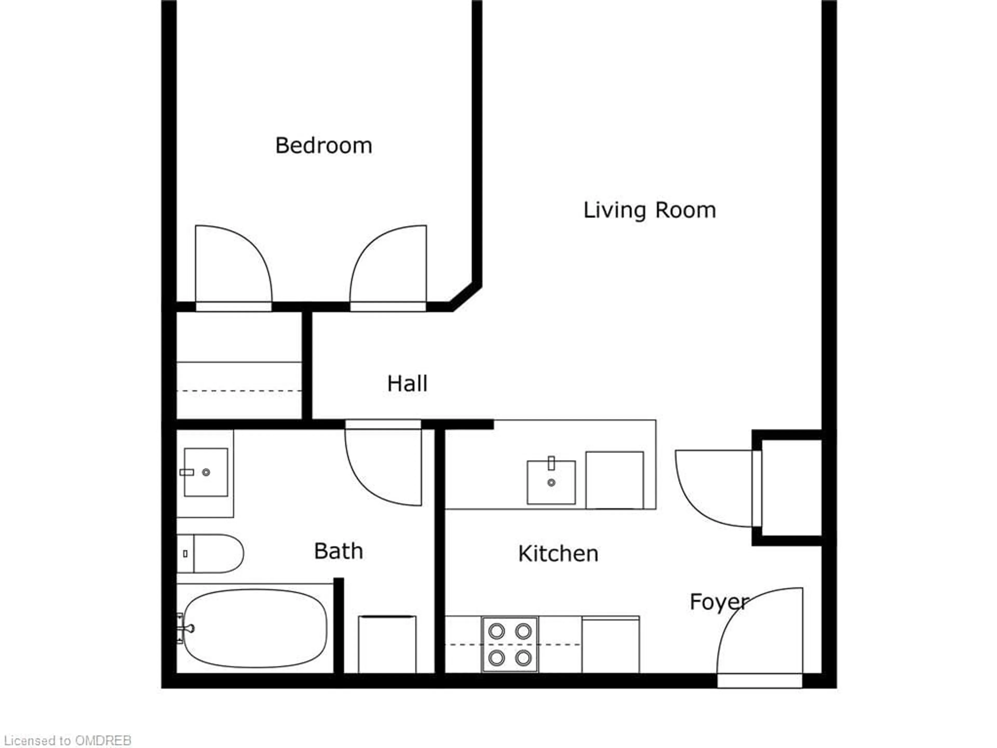 Floor plan for 101 Shoreview Place Pl #111, Stoney Creek Ontario L8E 0K3