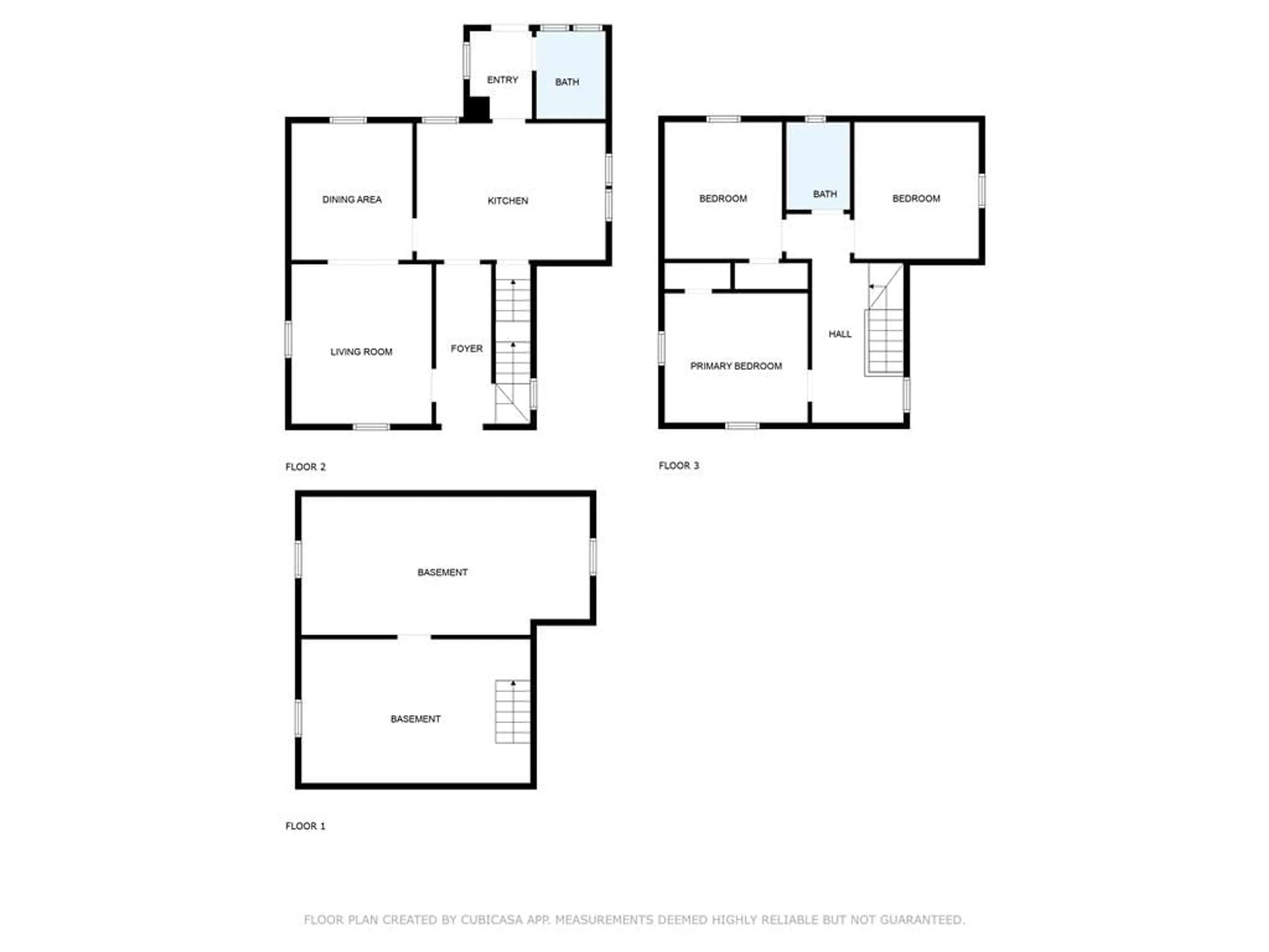 Floor plan for 352 Third St, Midland Ontario L4R 3S7