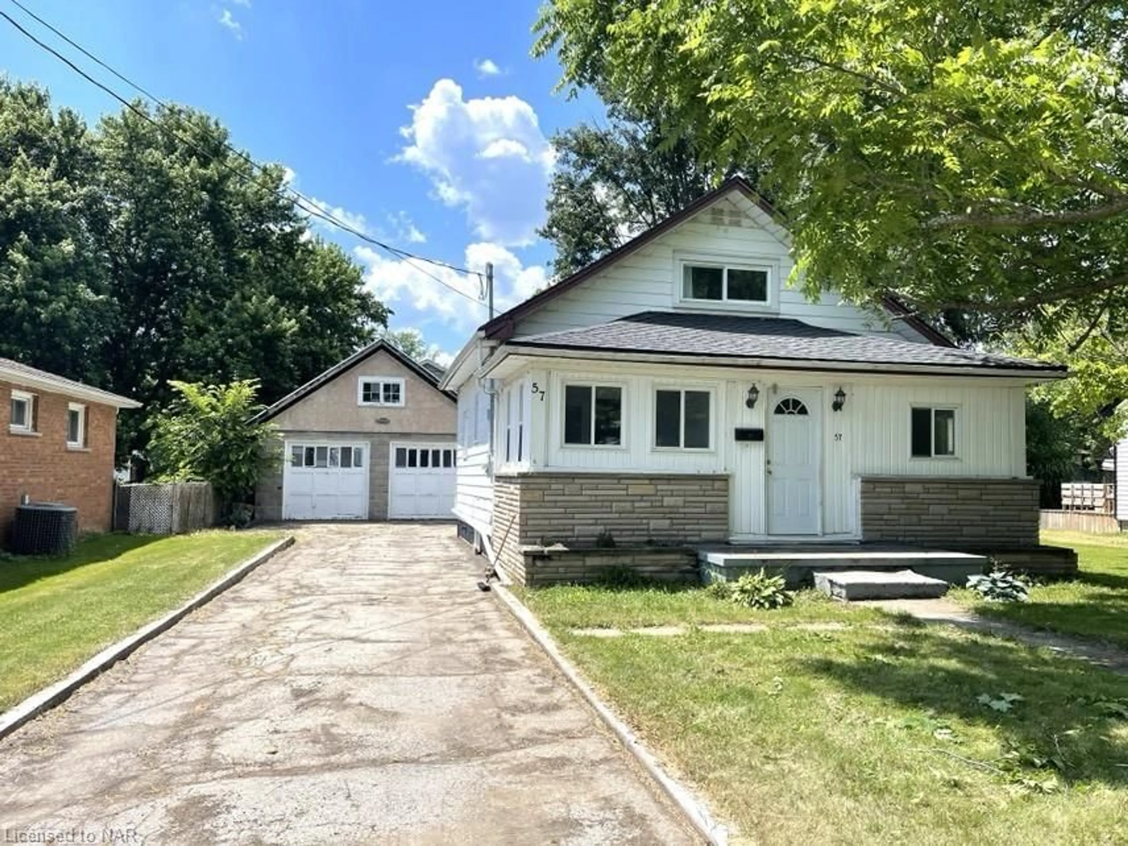Frontside or backside of a home for 57 Ridgeway Rd, Fort Erie Ontario L0S 1B0