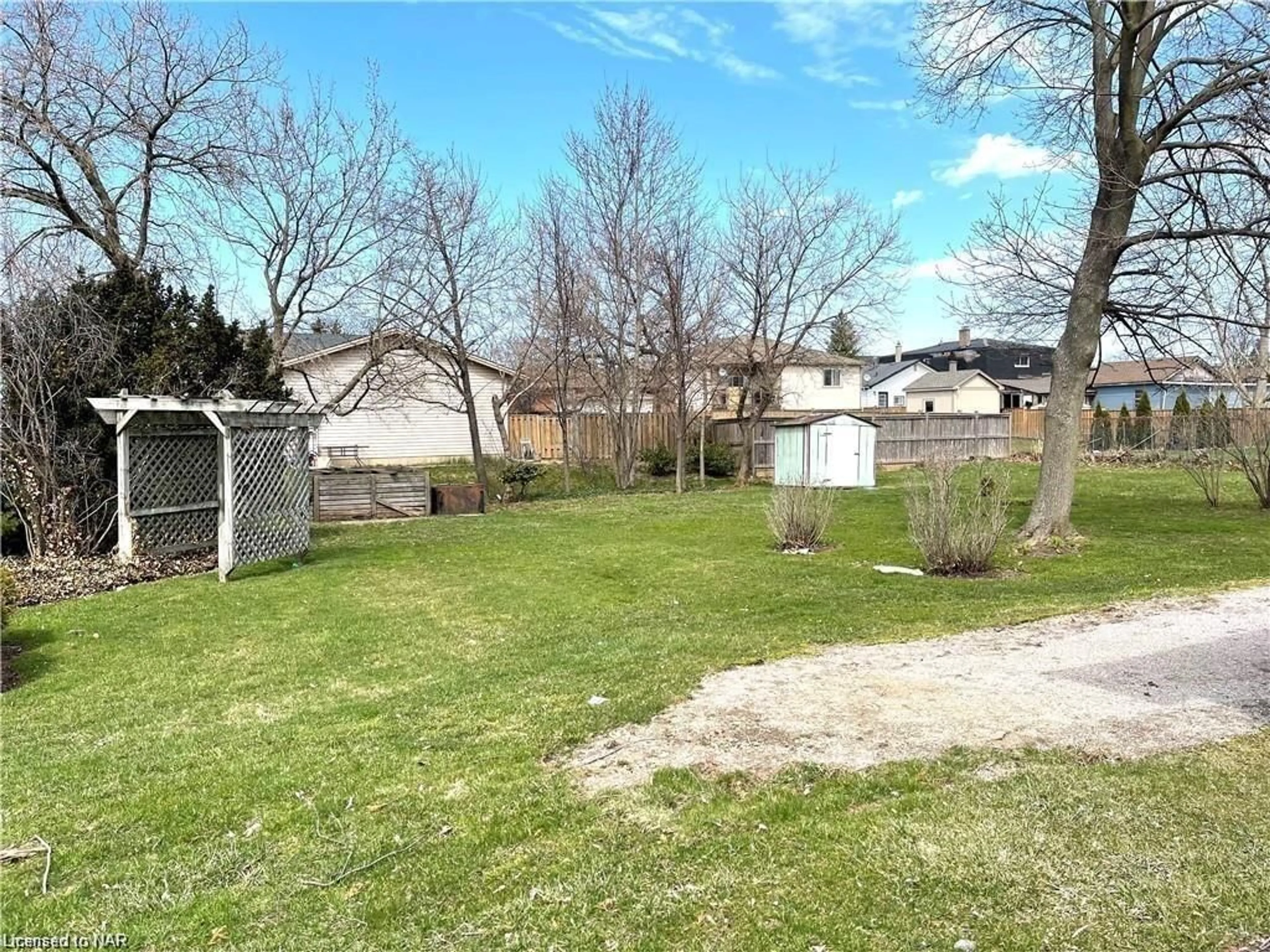 Fenced yard for 4758 Paddock Trail Dr, Niagara Falls Ontario L2H 2T2