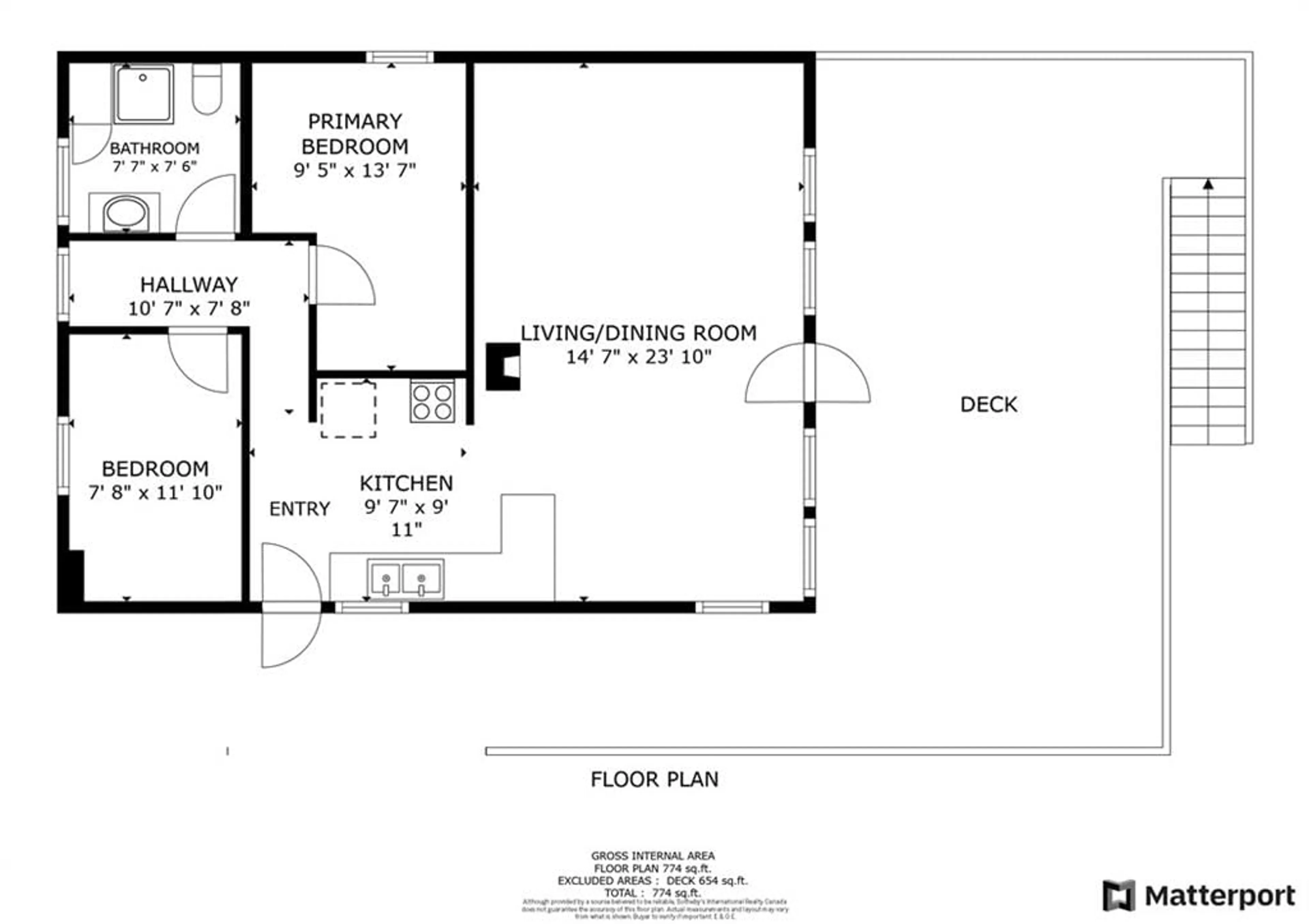 Floor plan for 4202 Go Home Lake Shr, Georgian Bay Twp Ontario P0C 1H0