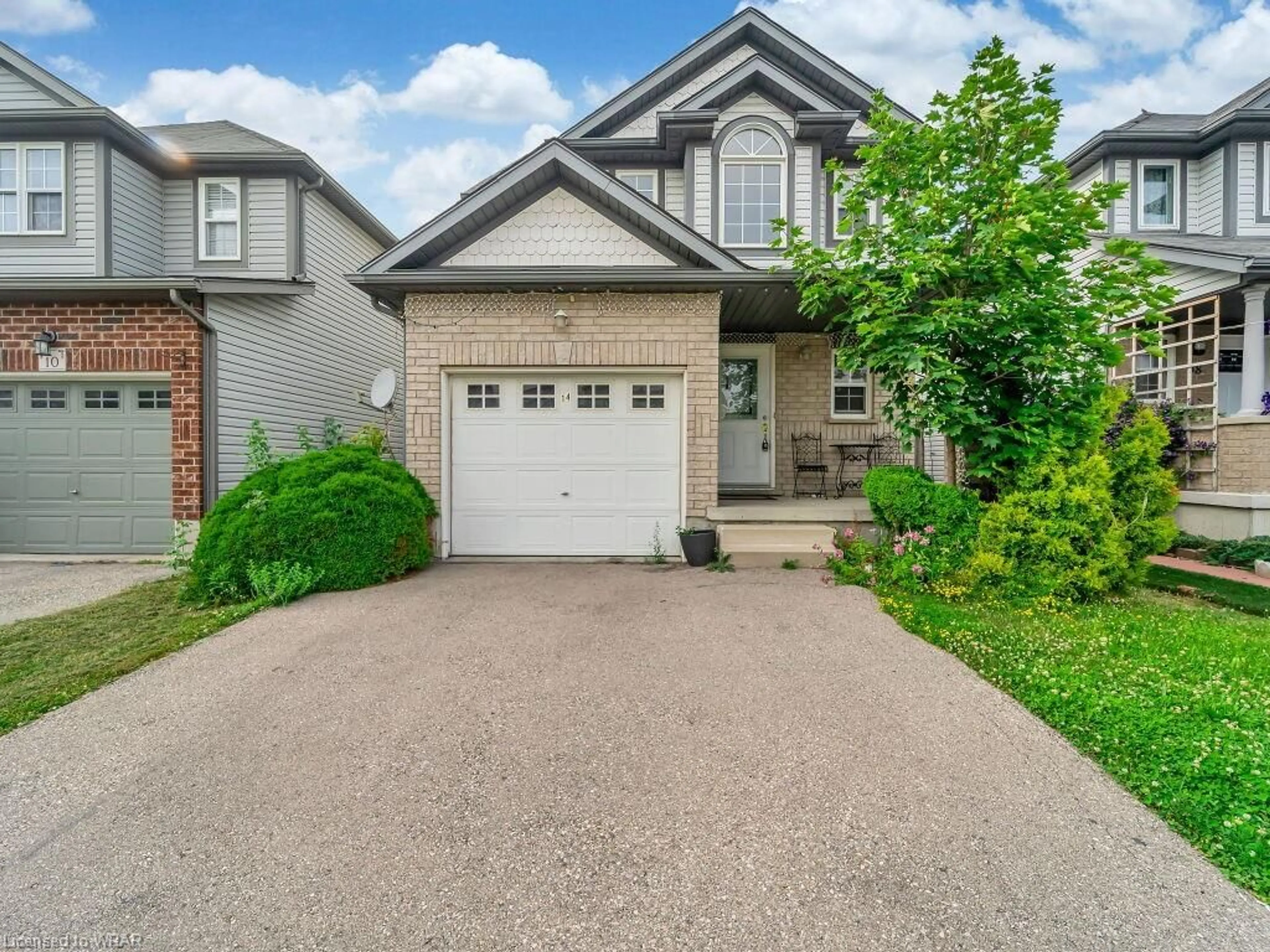 Frontside or backside of a home for 14 Dahlia St, Kitchener Ontario N2E 4A9