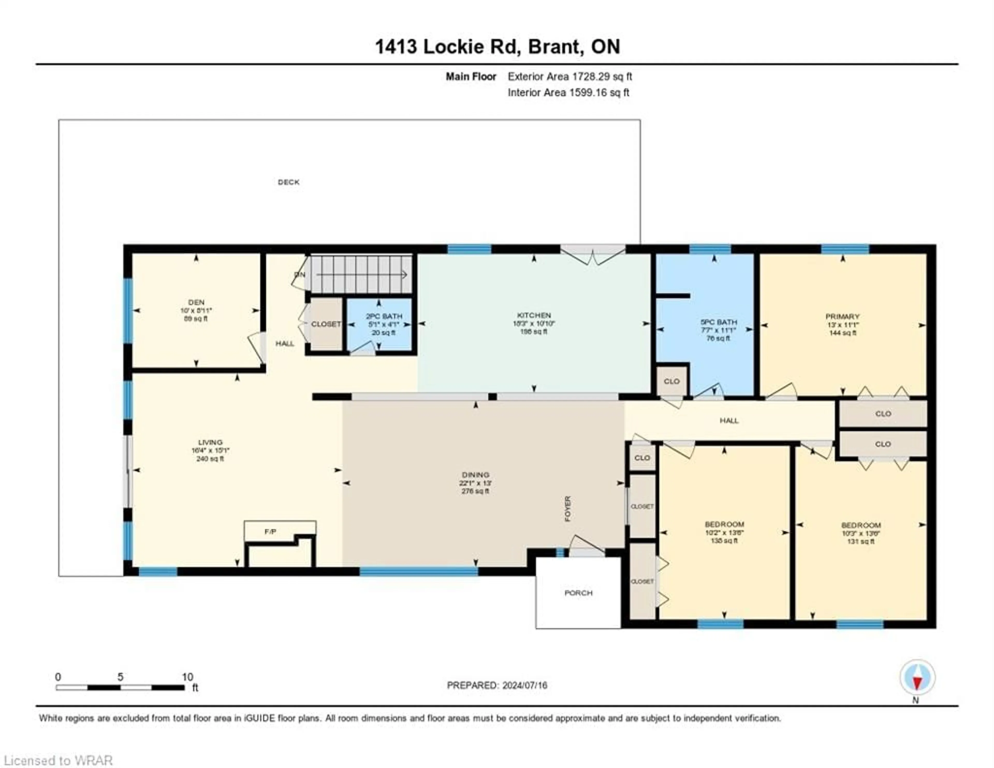 Floor plan for 1413 Lockie Rd, Branchton Ontario N0B 1L0