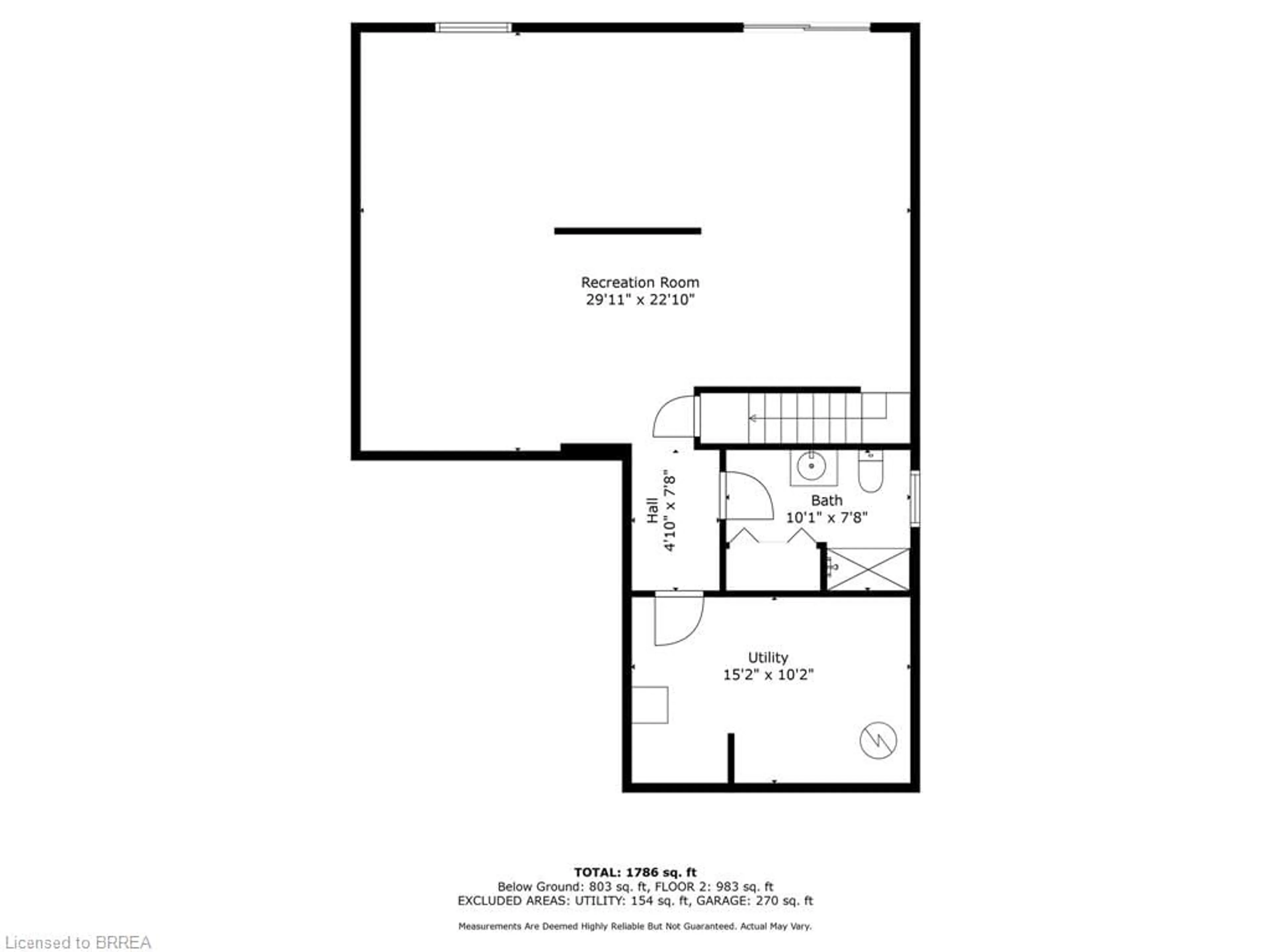 Floor plan for 24 Sunnyside Dr, St. George Ontario N0E 1N0