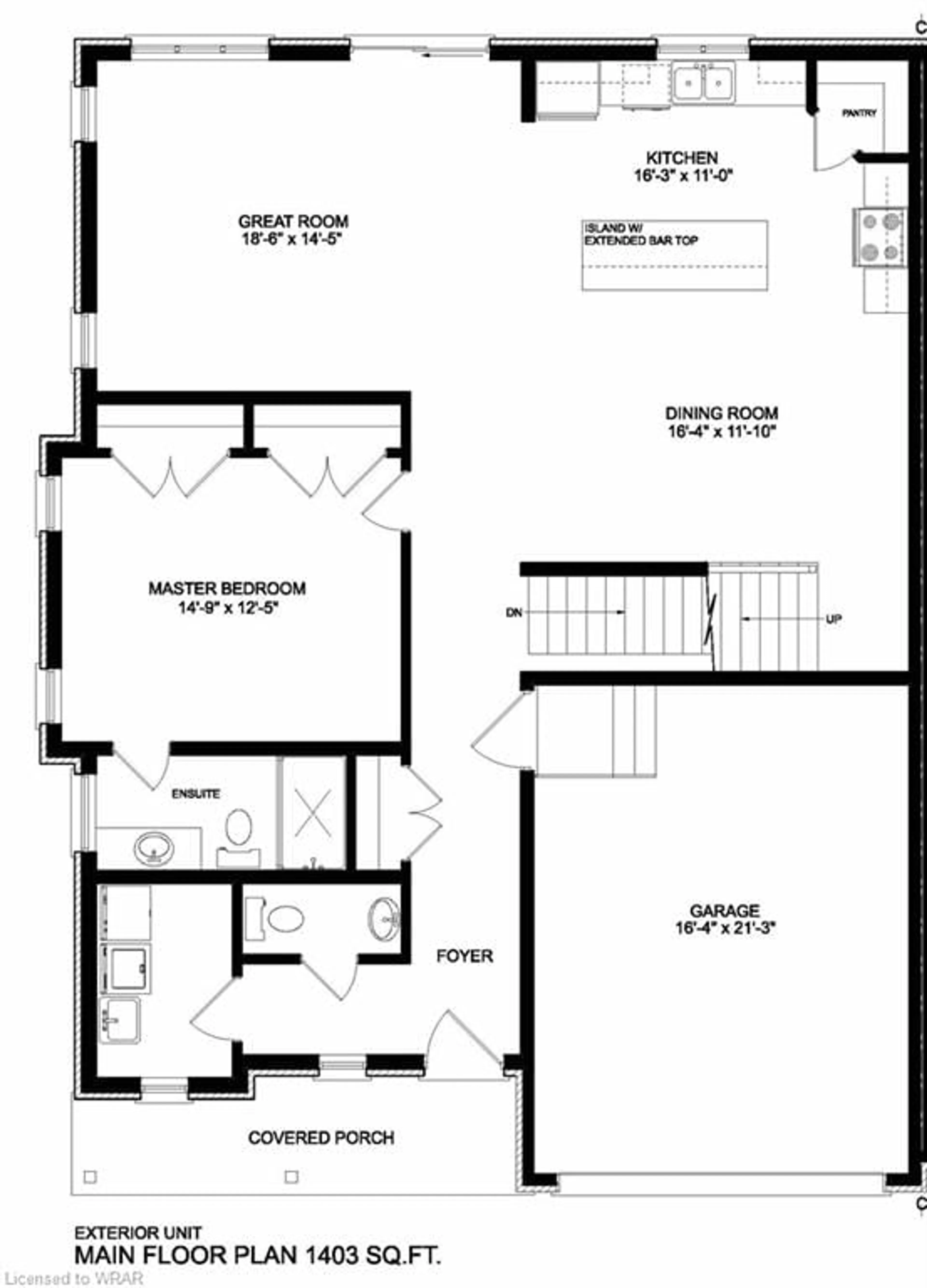 Floor plan for 642 Wray Ave, Listowel Ontario N4W 3K9