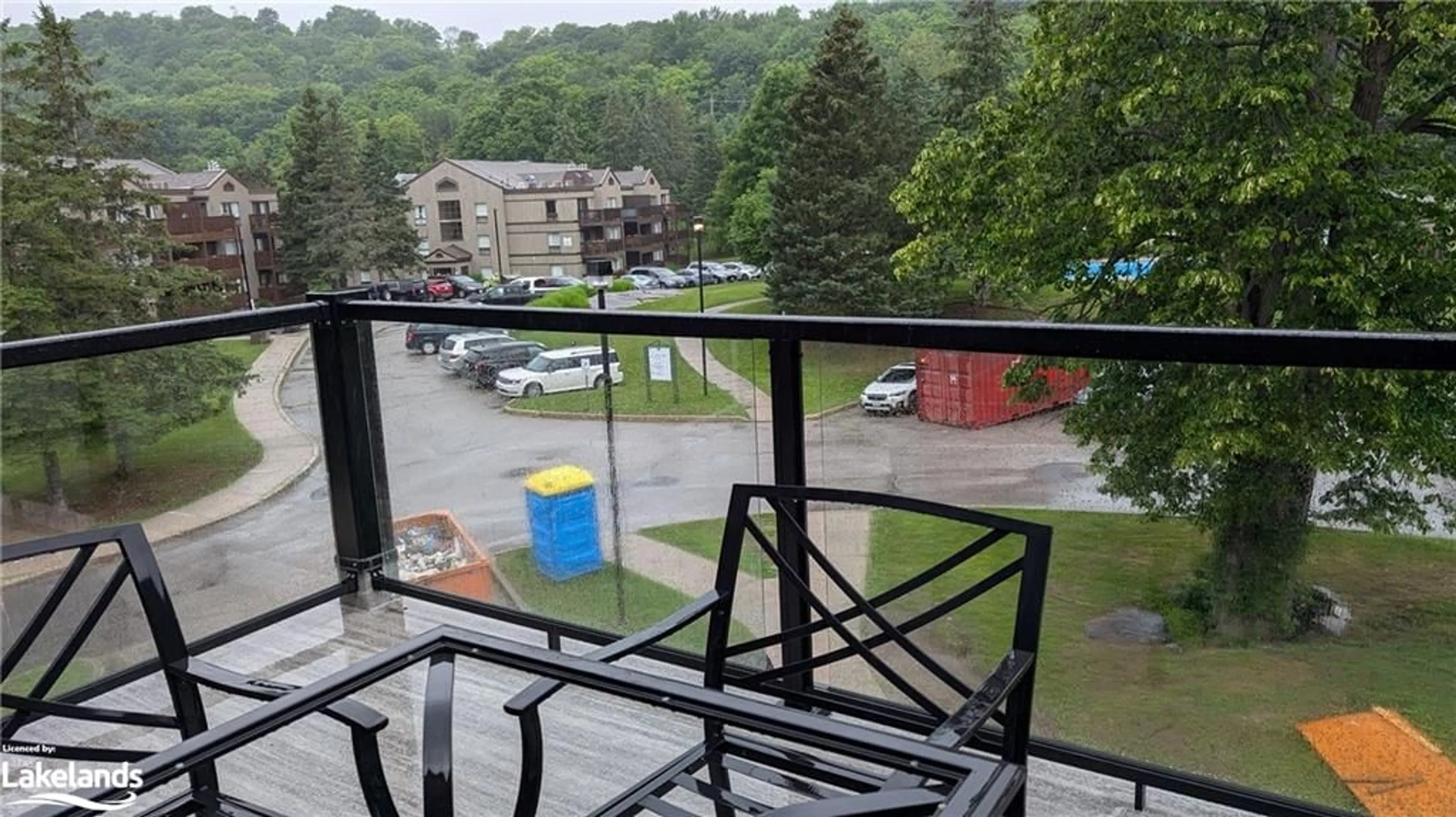 Patio for 1235 Deerhurst Dr #52-308, Huntsville Ontario P1H 2E8