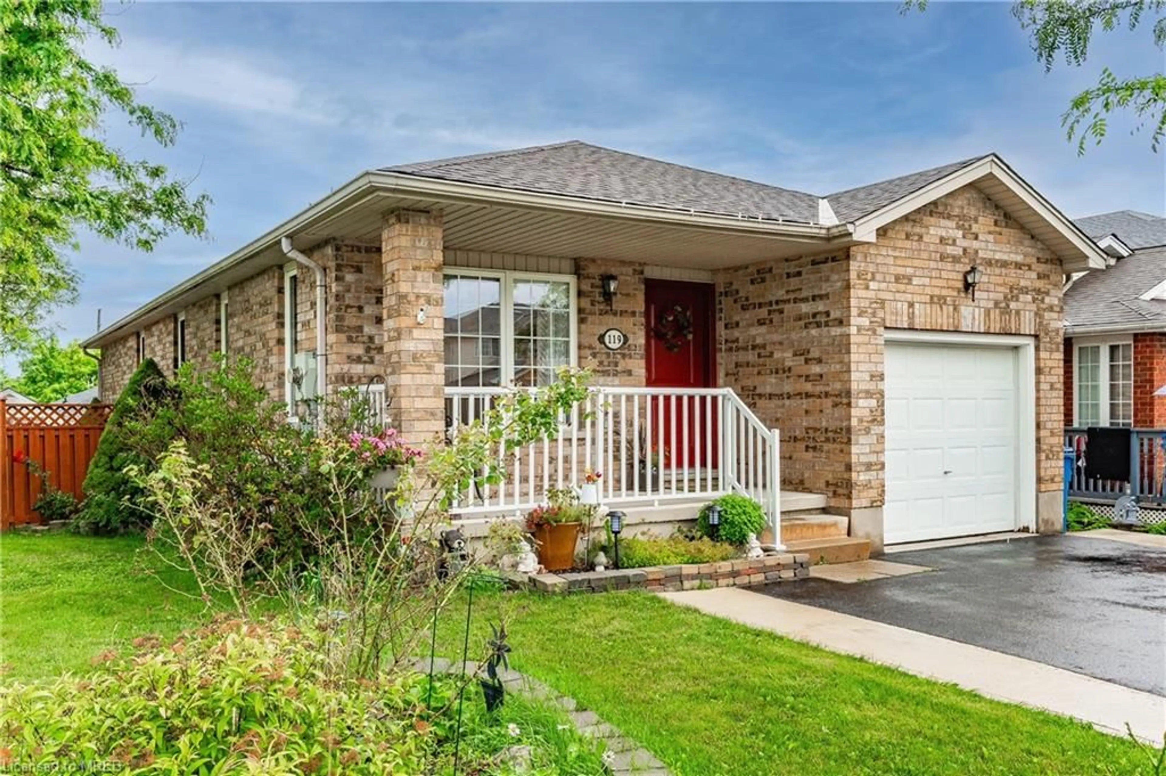Home with brick exterior material for 119 Silurian Dr, Guelph Ontario N1E 7G2