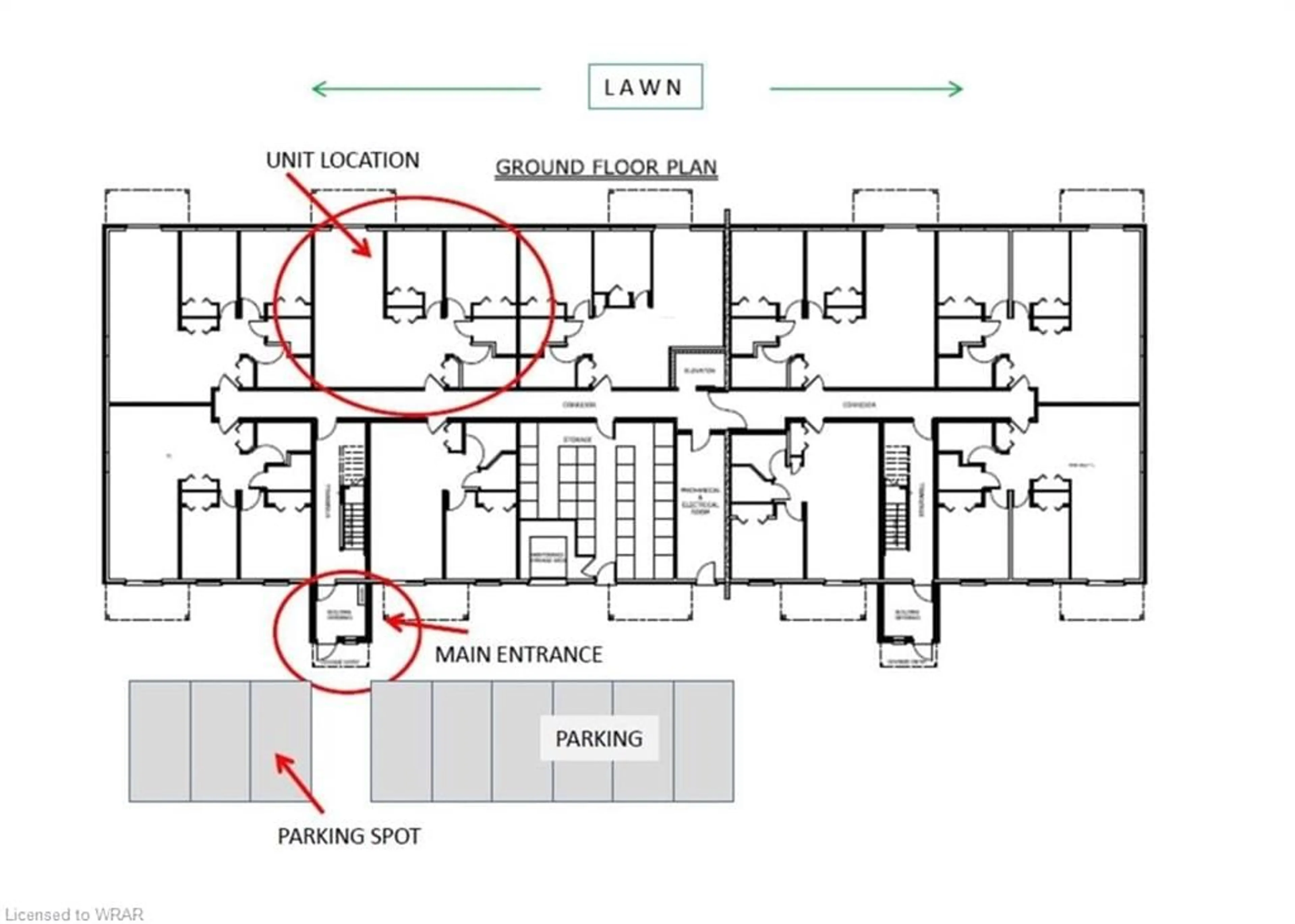 Floor plan for 30 Hillside Meadow Dr #104, Trenton Ontario K8V 0J7