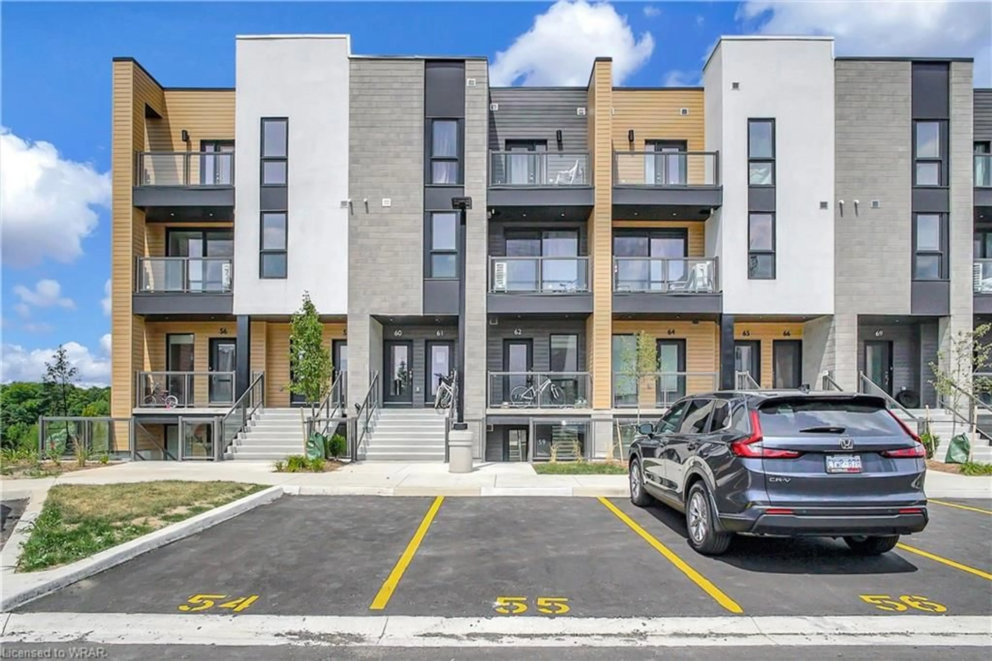 A pic from exterior of the house or condo for 261 Woodbine Ave #59, Kitchener Ontario N2R 0A9