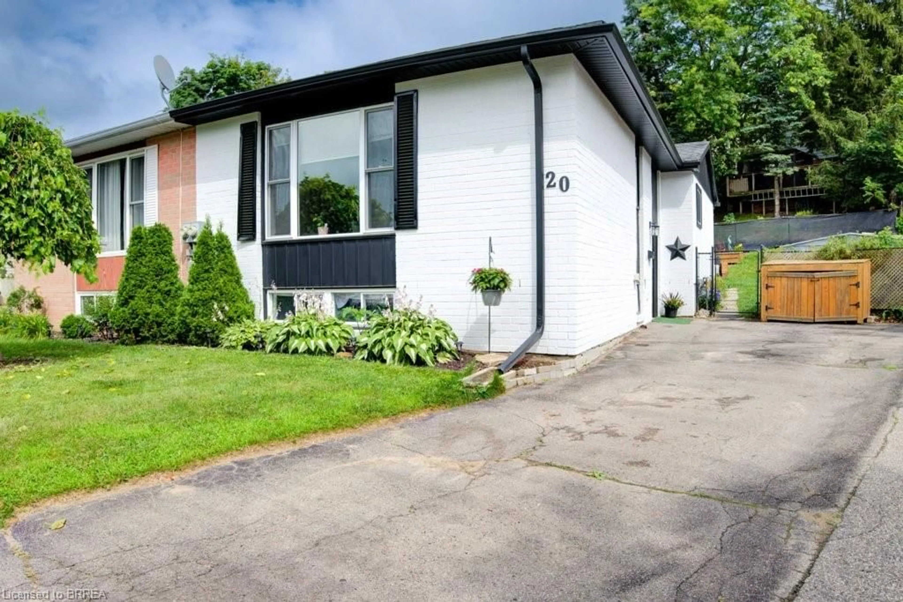 Frontside or backside of a home for 20 Inverness St, Brantford Ontario N3V 1A8