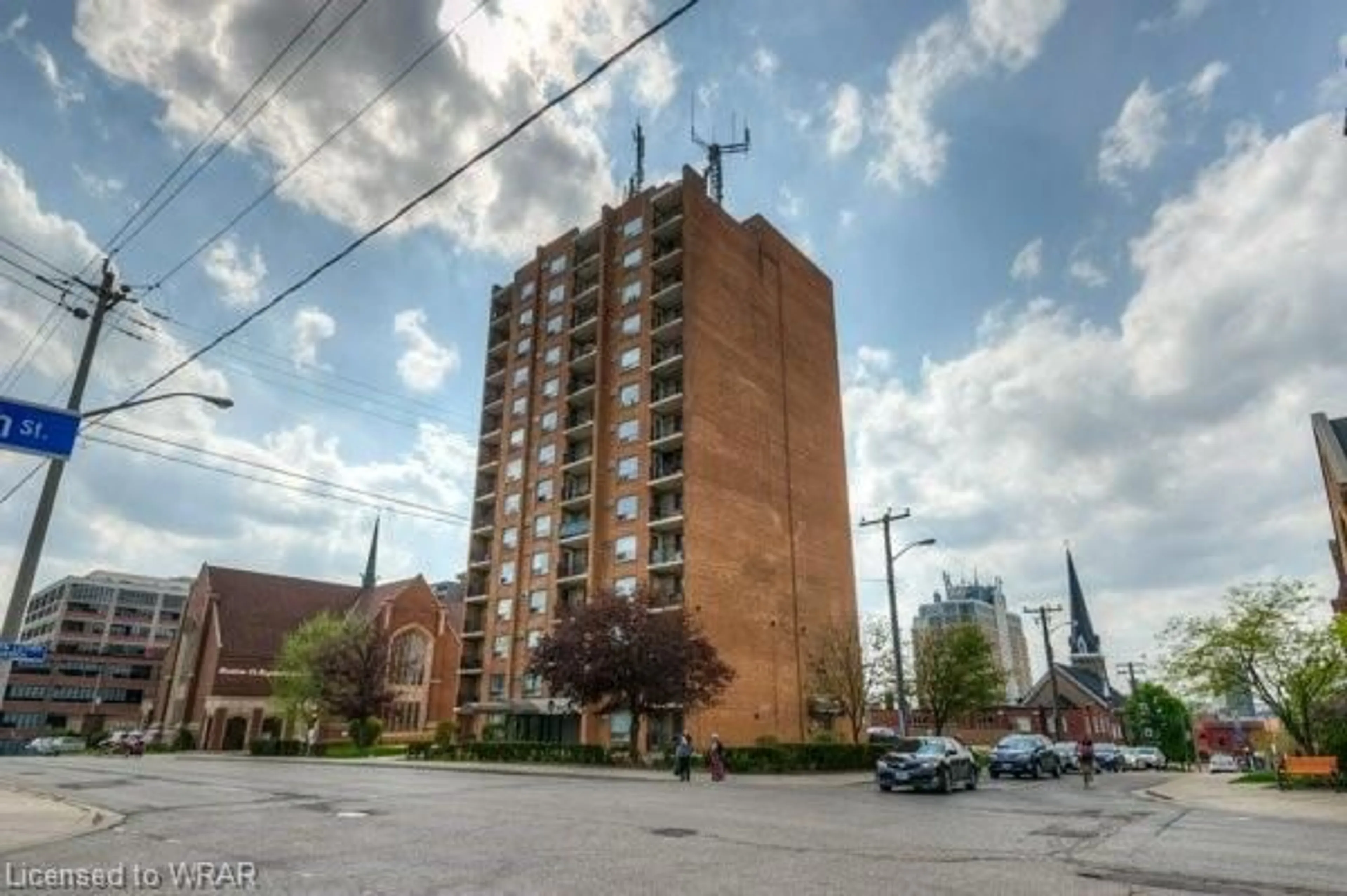 A pic from exterior of the house or condo for 64 Benton St #1002, Kitchener Ontario N2G 4L9