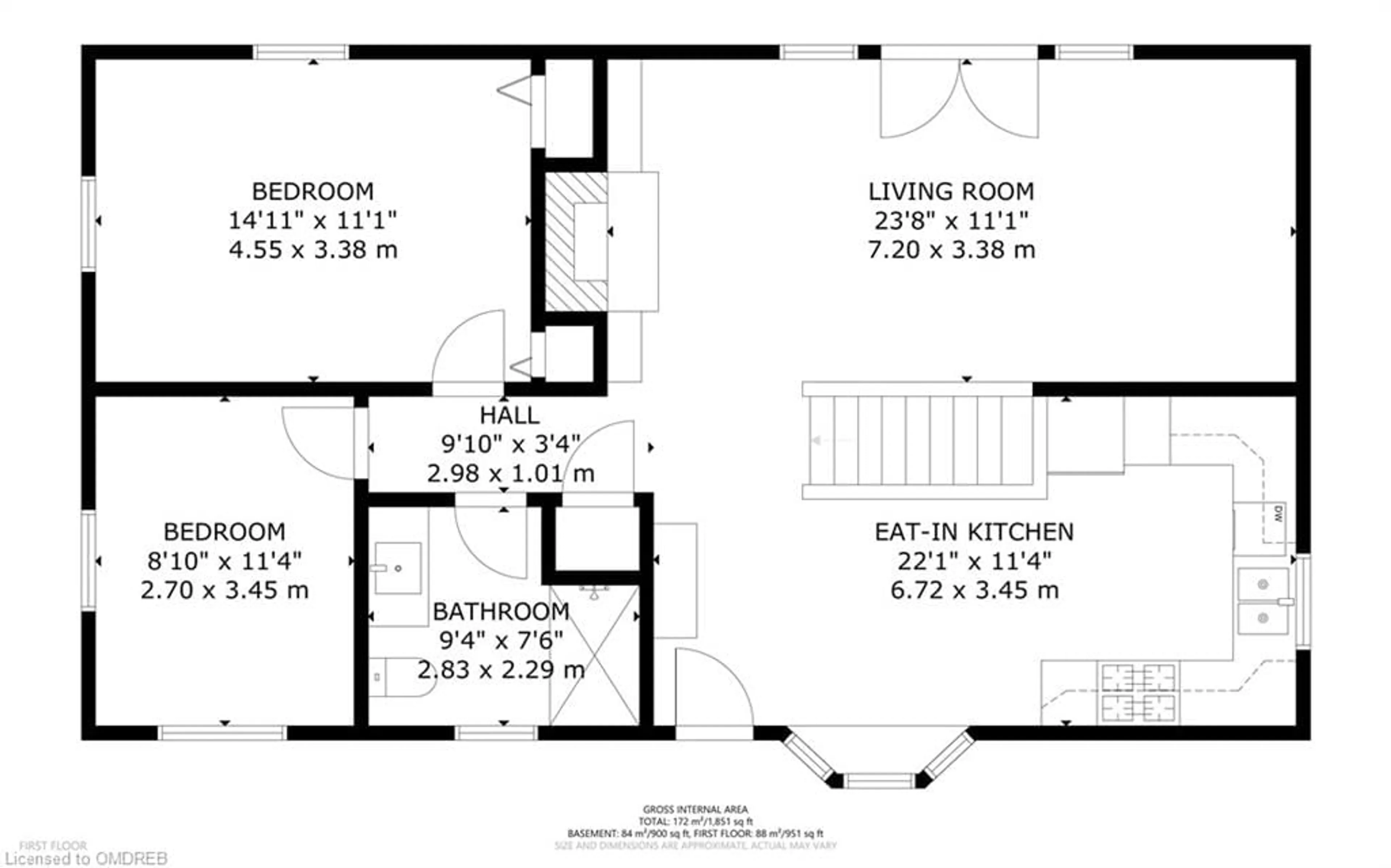 Floor plan for 6 Lillian St, St. George Ontario N0E 1N0