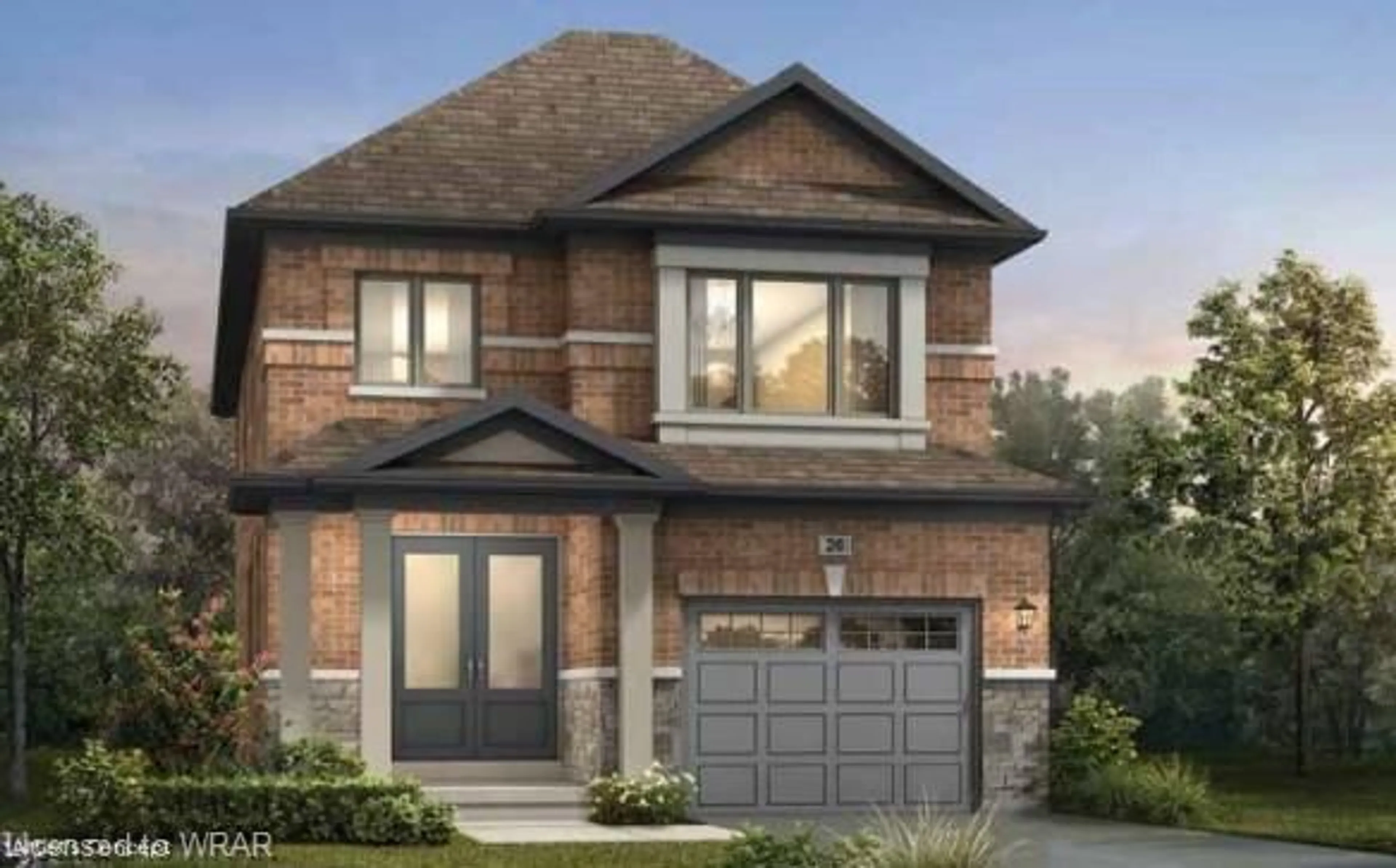 Home with brick exterior material for LOT 11 Langridge Way, Cambridge Ontario N1R 5S3