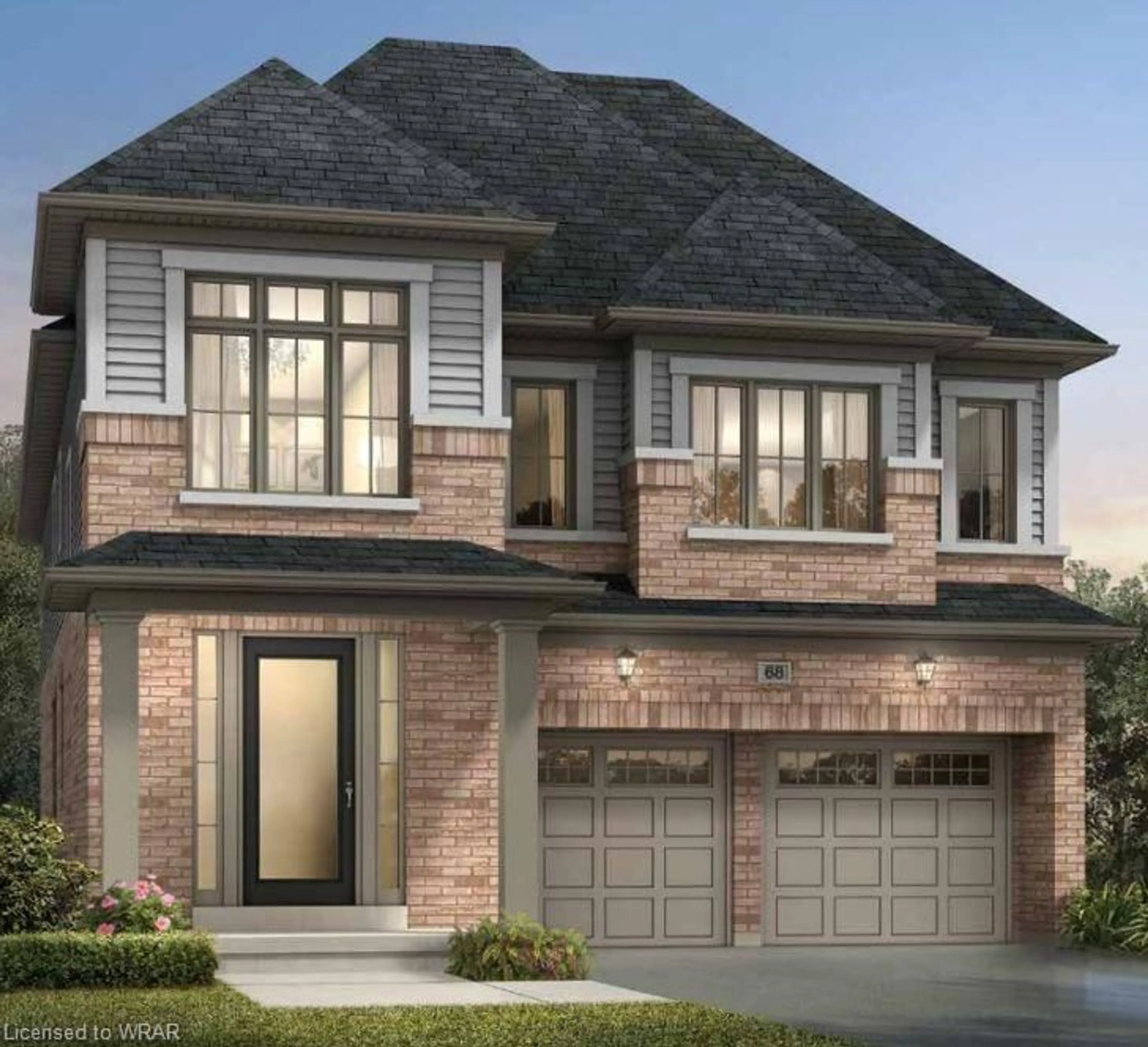 Home with brick exterior material for LOT 67 Langridge Way, Cambridge Ontario N1R 5S3