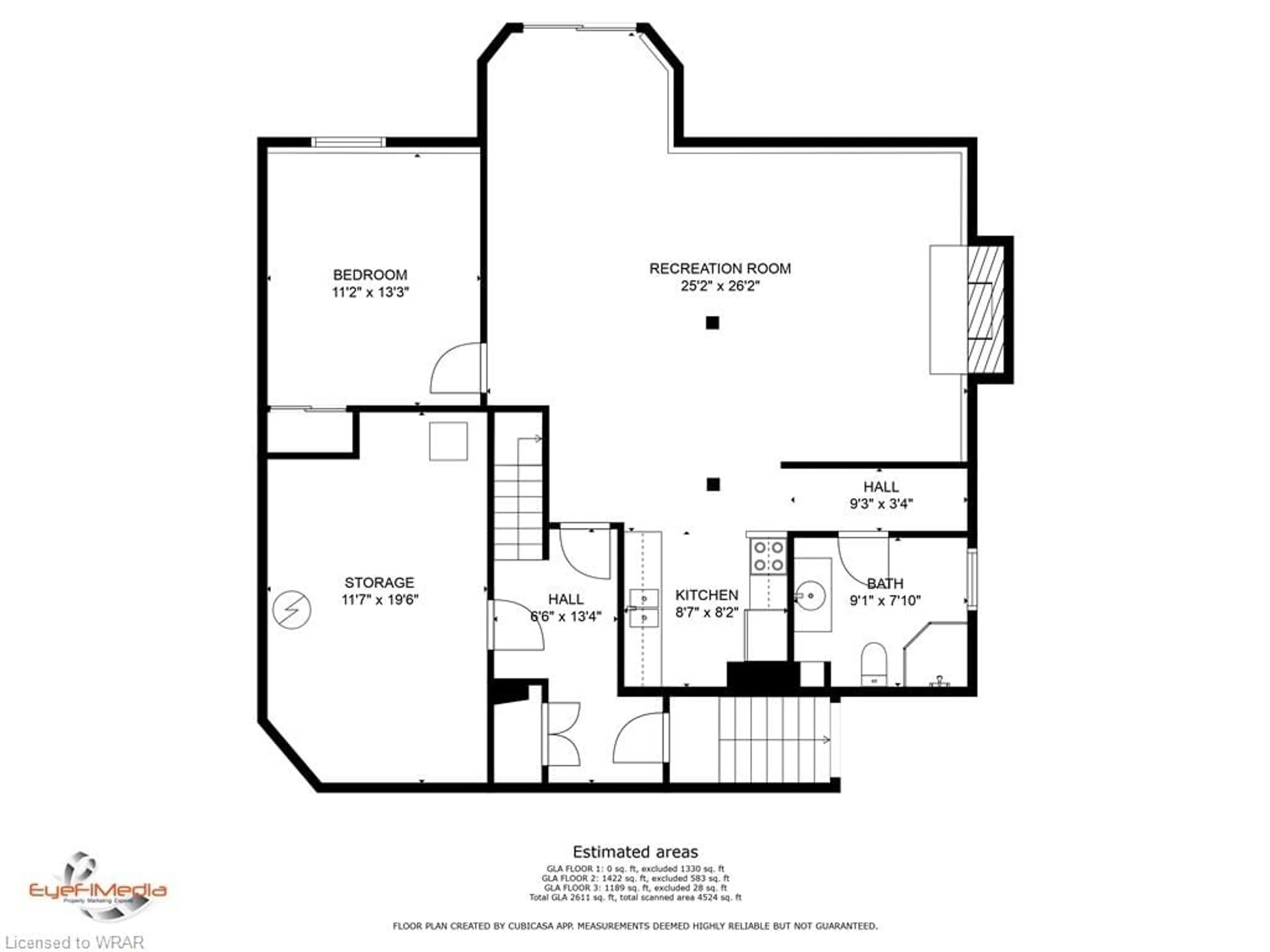 Floor plan for 67 Copperfield Dr, Cambridge Ontario N1R 8A4