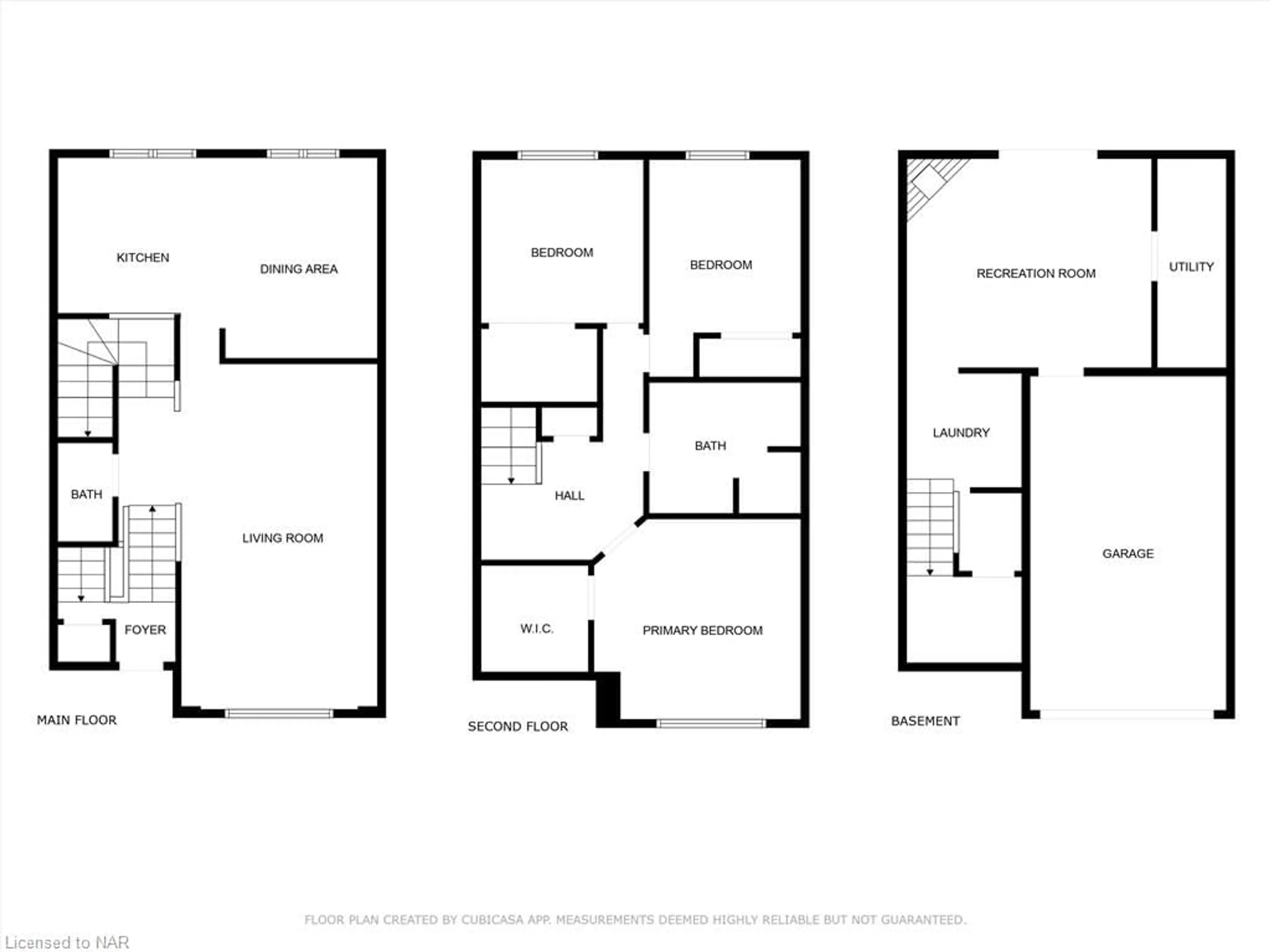 Floor plan for 178 Scott St #14, St. Catharines Ontario L2N 6Y5