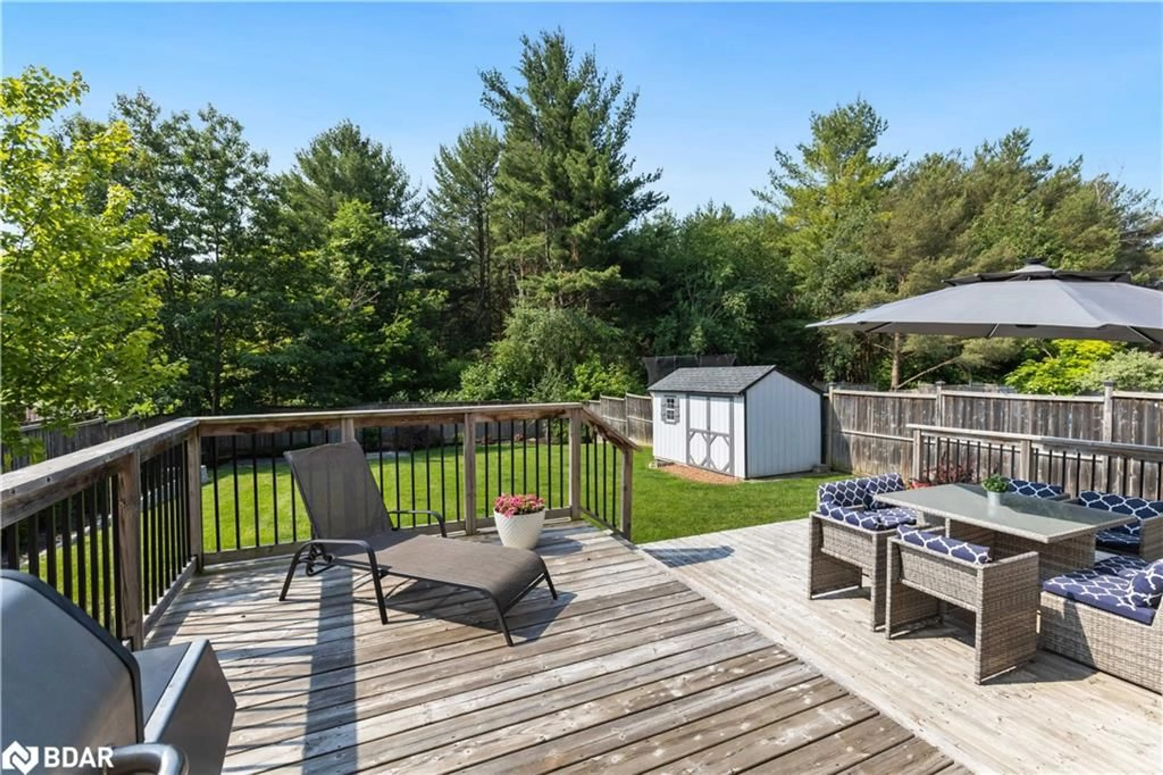 Patio for 91 Empire Dr, Barrie Ontario L4M 0A9