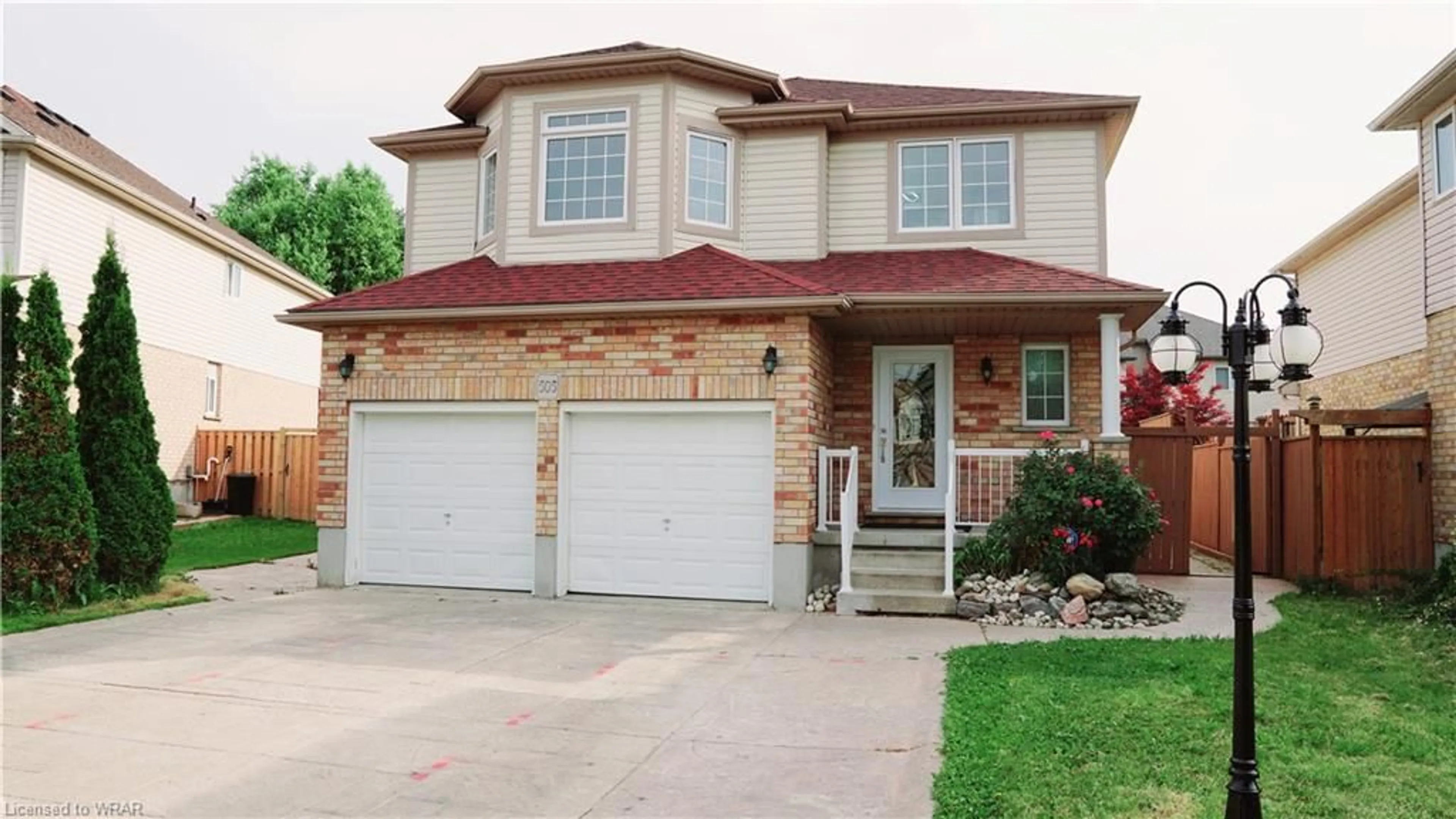 Home with brick exterior material for 505 Bridlewreath Crt, Kitchener Ontario N2E 3V6