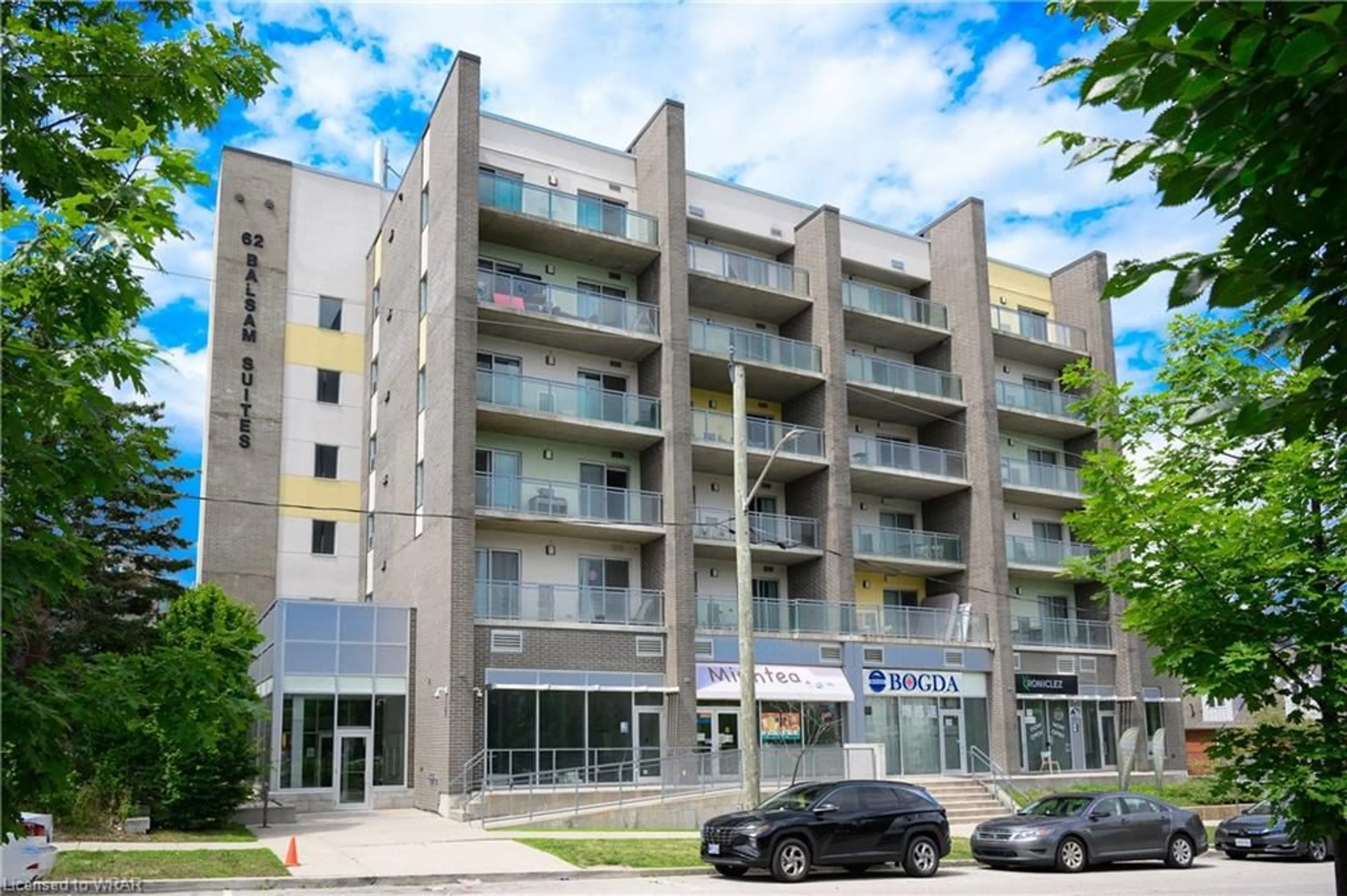 A pic from exterior of the house or condo for 62 Balsam St #B401, Waterloo Ontario N2L 3H2