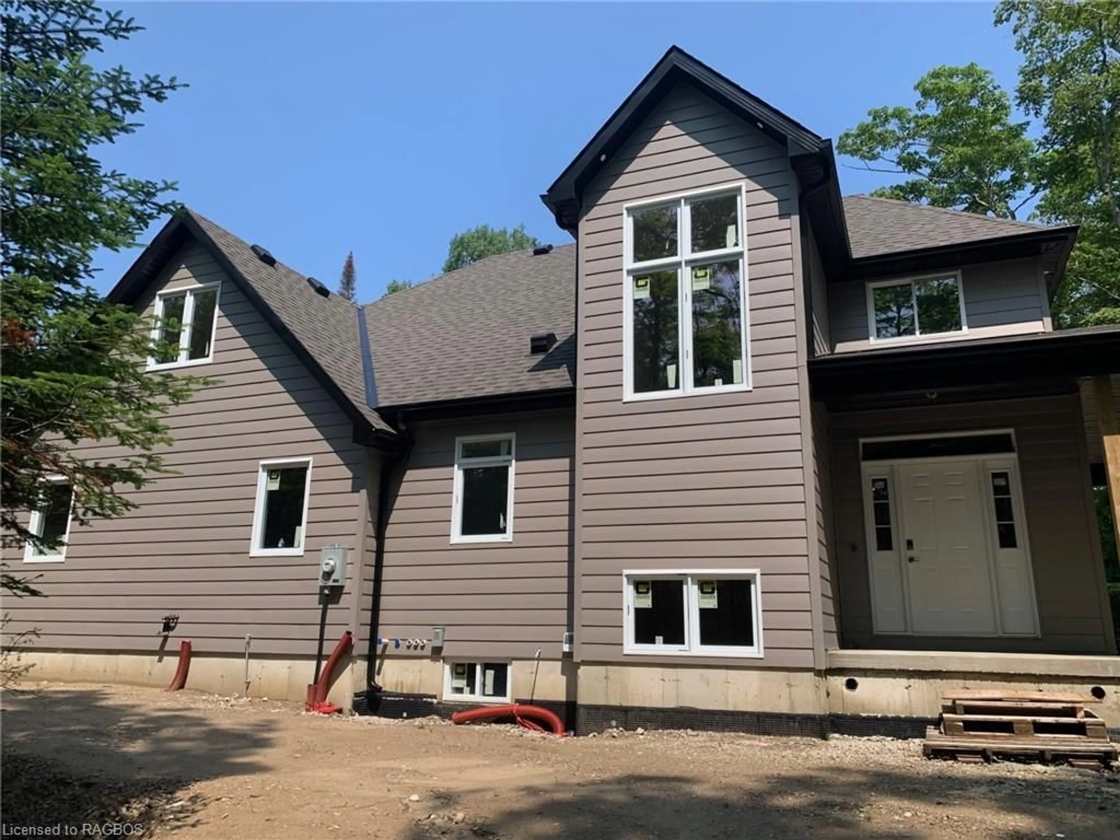 Frontside or backside of a home, cottage for 56 Trillium Cross, Northern Bruce Peninsula Ontario N0H 1W0