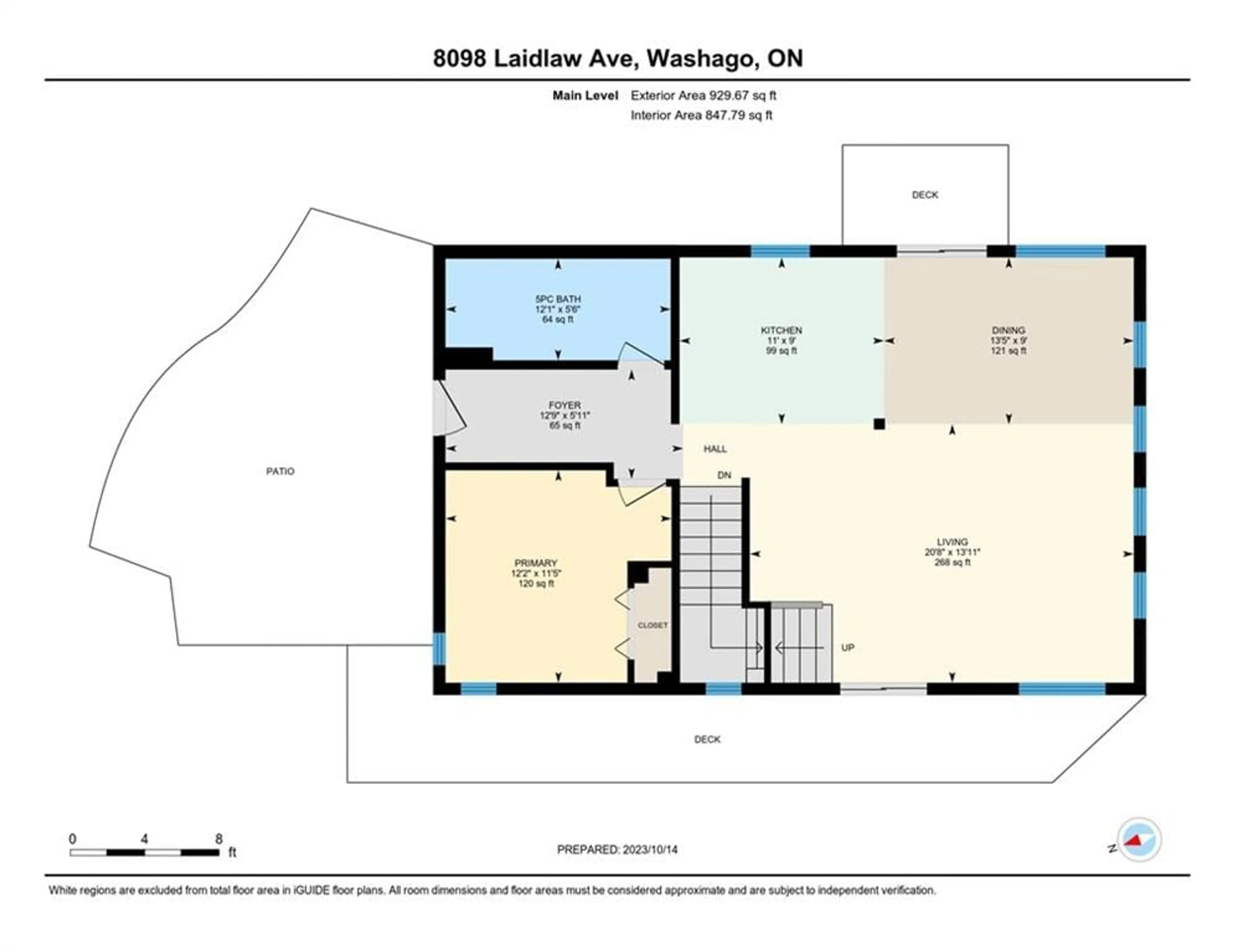 Floor plan for 8098 Laidlaw Ave, Washago Ontario L0K 2B0
