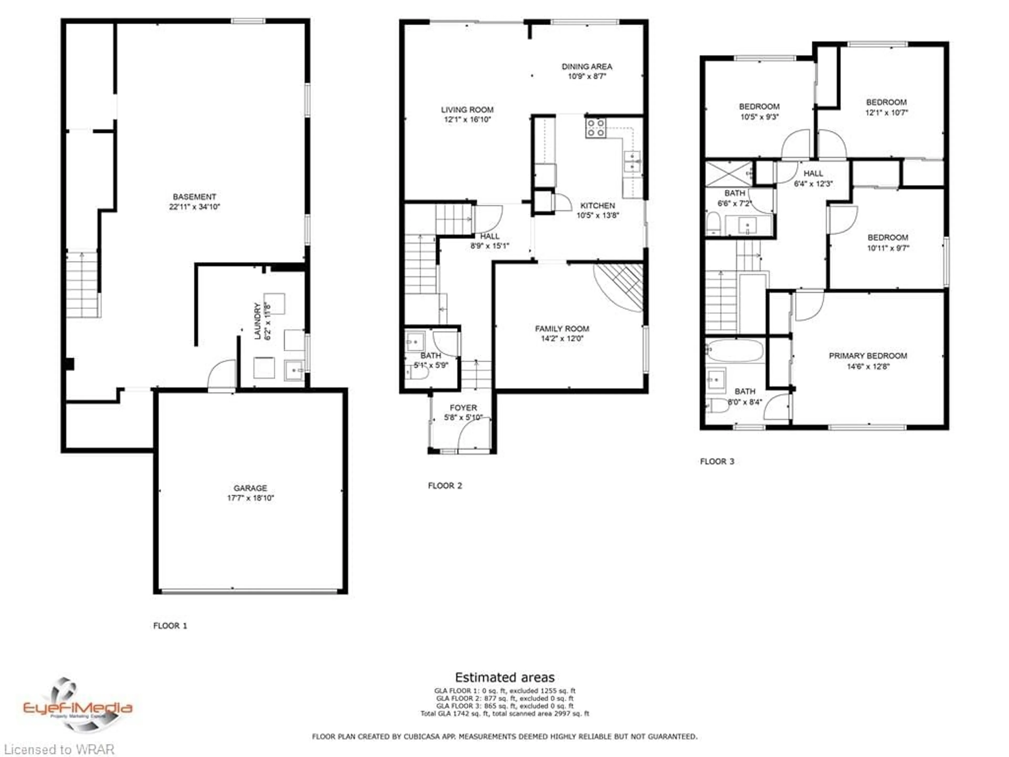 Floor plan for 77 Kenhatch Blvd, Scarborough Ontario M1S 4B3
