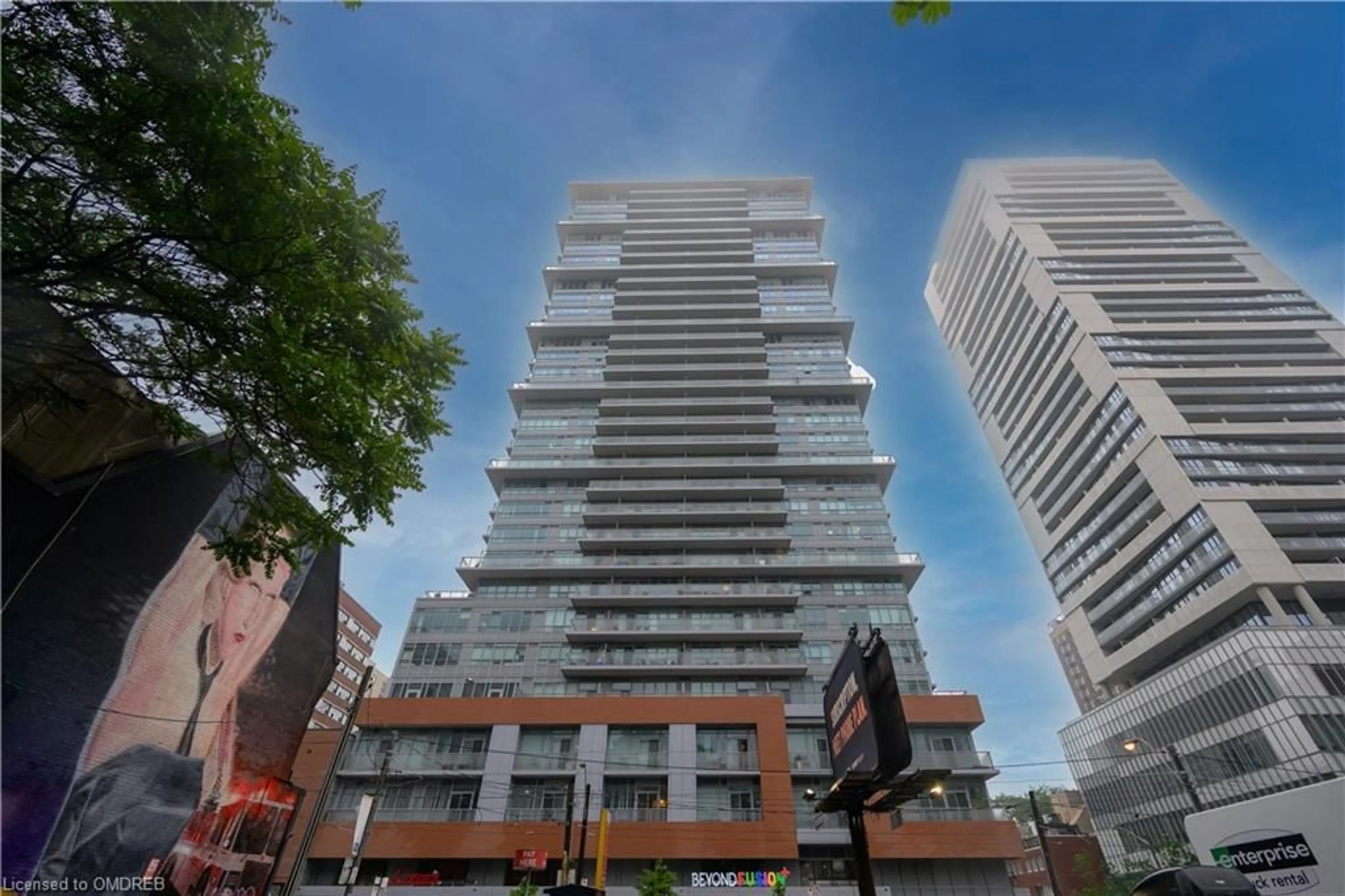 A pic from exterior of the house or condo for 365 Church St #808, Toronto Ontario M5B 1H6