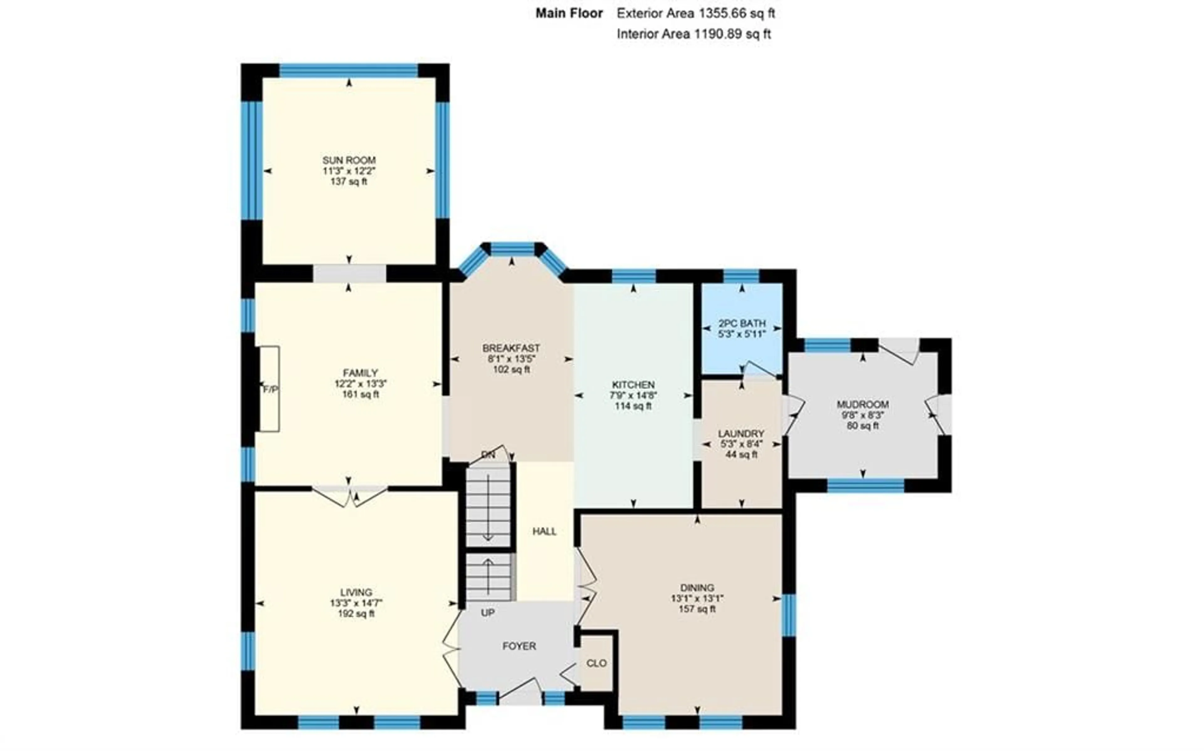 Floor plan for 964 Sloan Circle Dr, Innisfil Ontario K0L 1K0