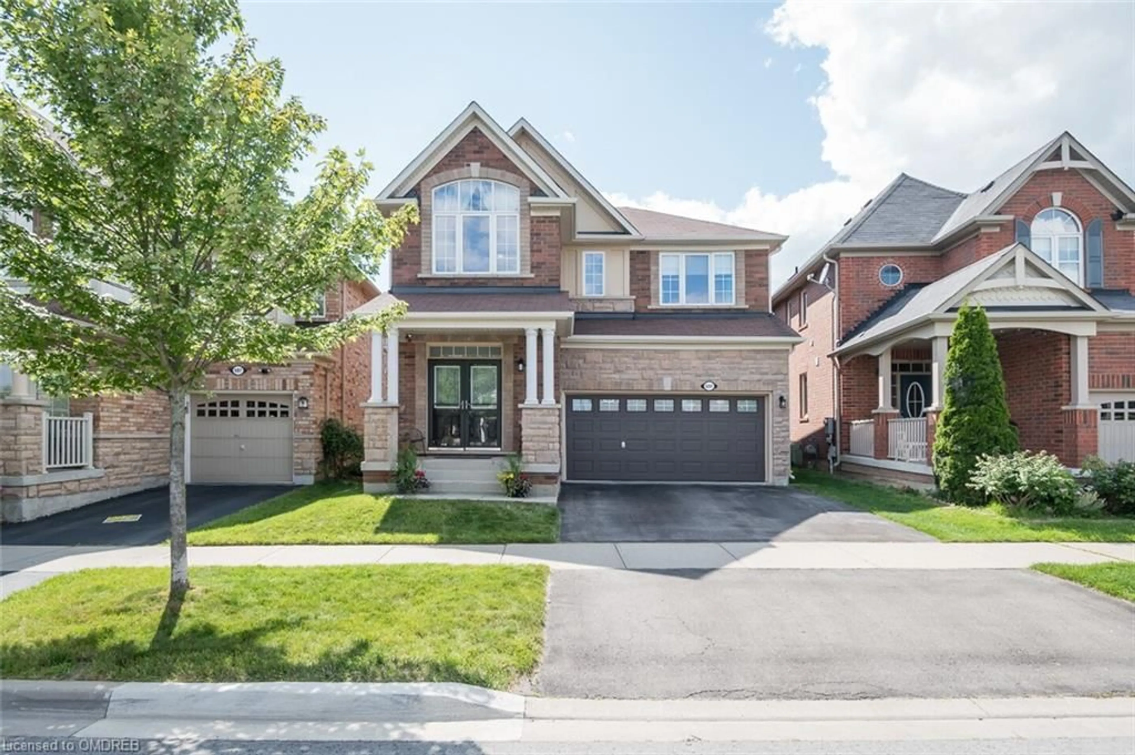Home with brick exterior material for 691 Yates Dr, Milton Ontario L9T 7R9