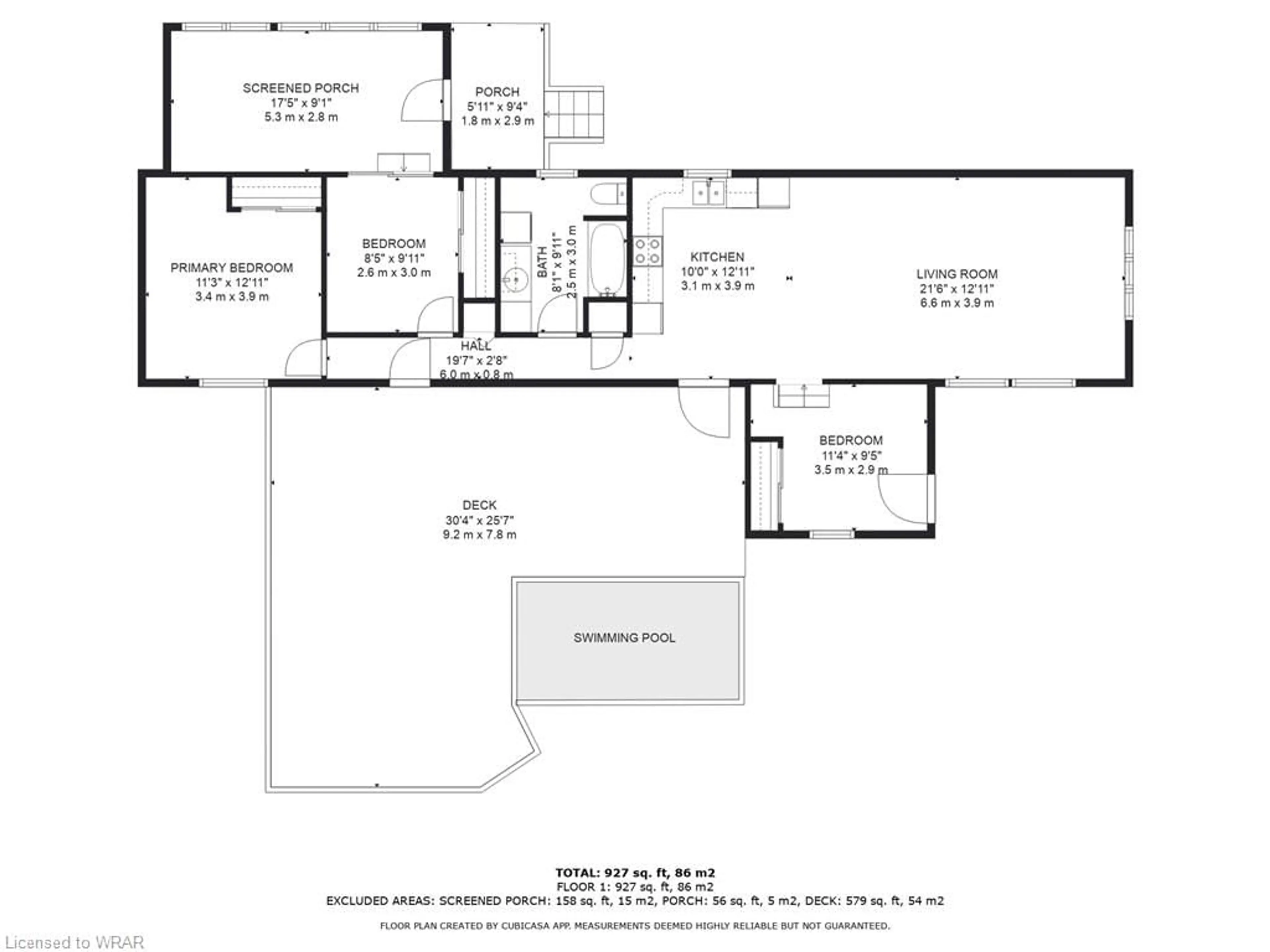 Floor plan for 6707 Highway 89, Mount Forest Ontario N0G 2L0