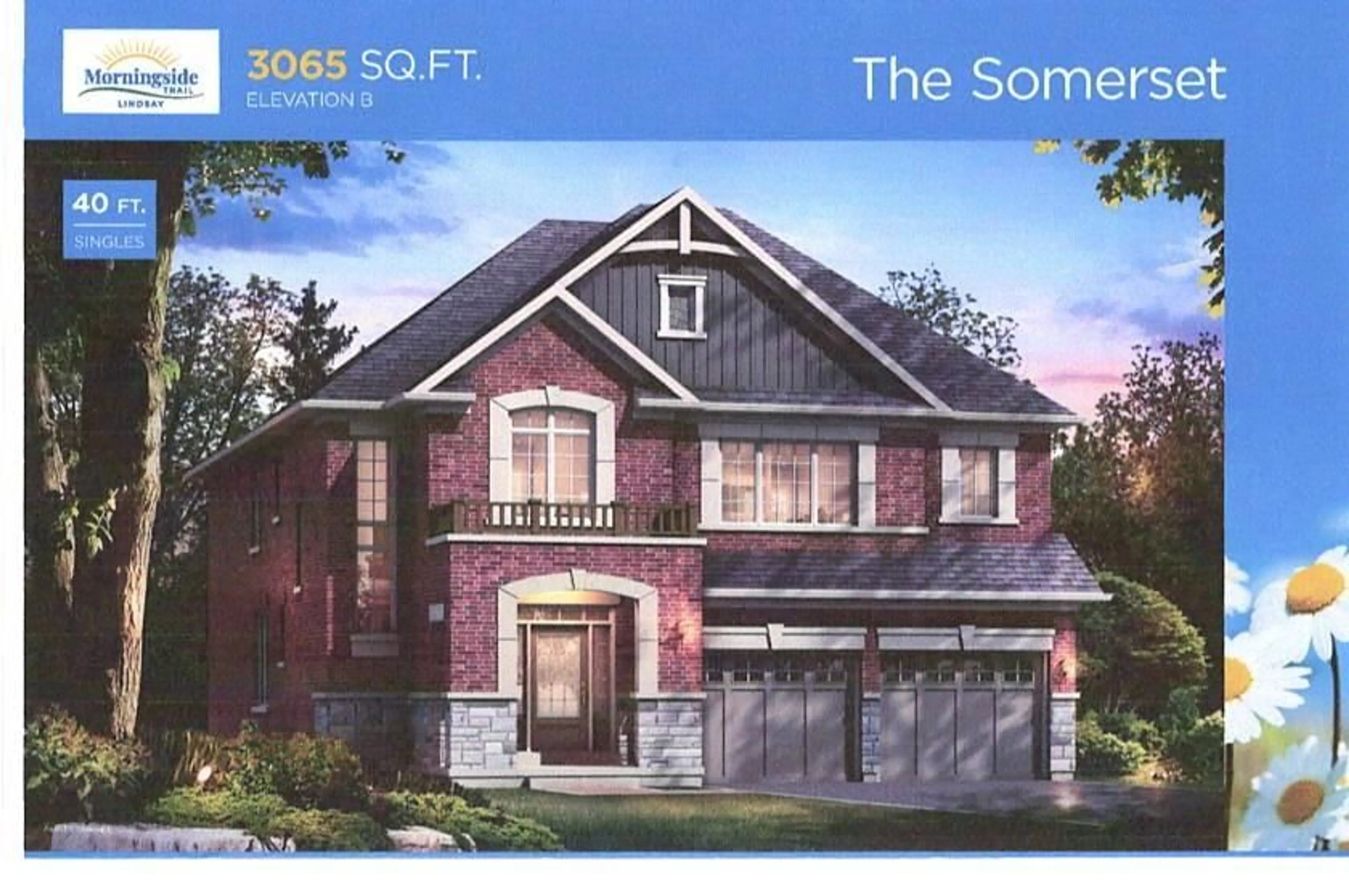 Home with brick exterior material for 2 Fisher Rd, Lindsay Ontario K9V 0E5