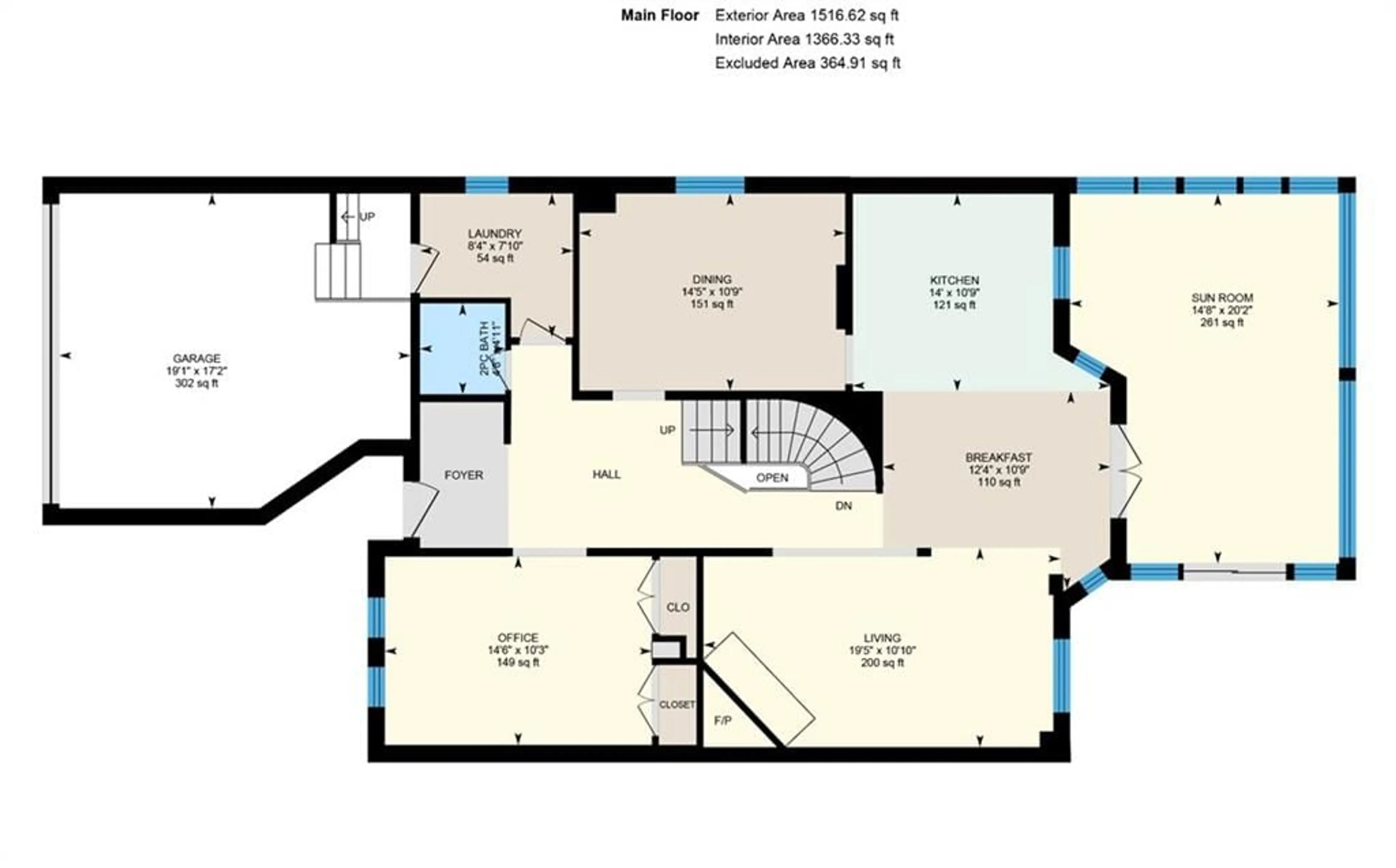 Floor plan for 82 Golden Meadow Rd, Barrie Ontario L4N 7G4