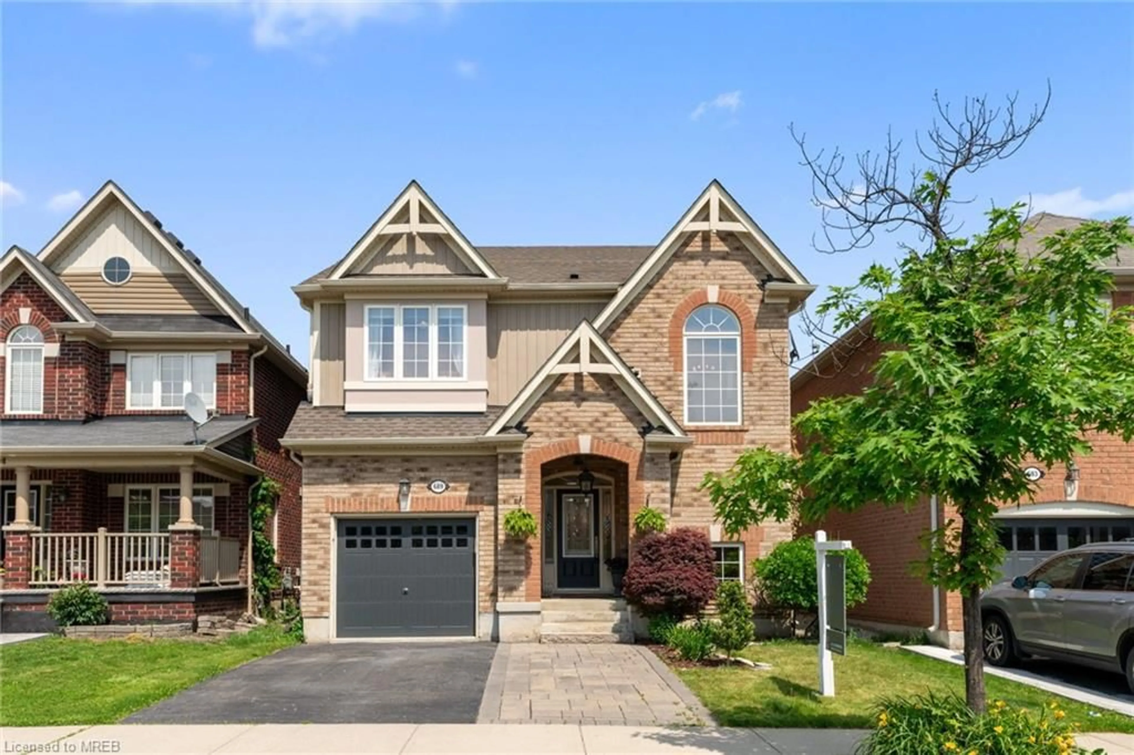 Home with brick exterior material for 689 Gervais Terr, Milton Ontario L9T 7R9