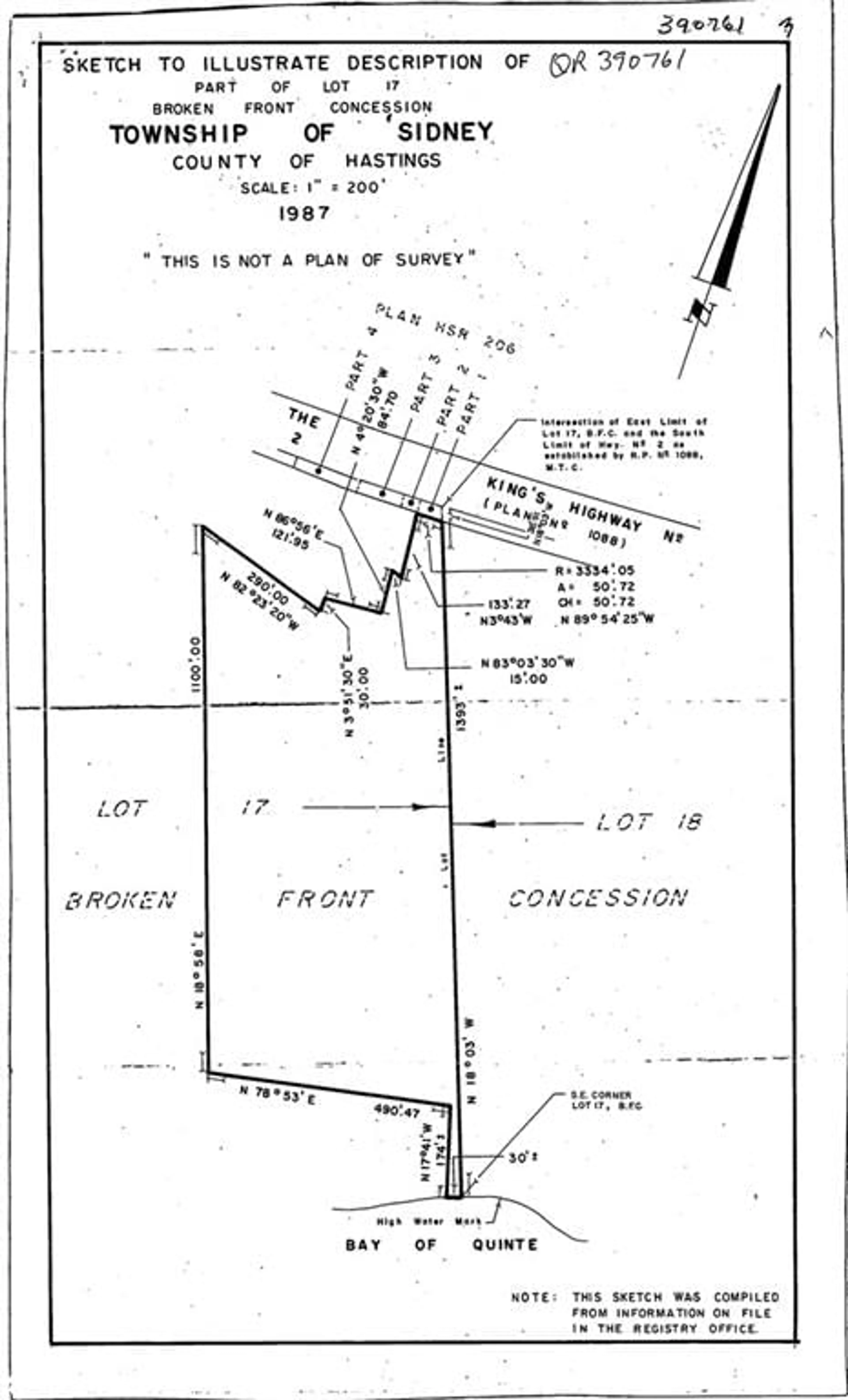 Floor plan for 1100/1106 Old Highway 2, Quinte West Ontario K8N 4Z2