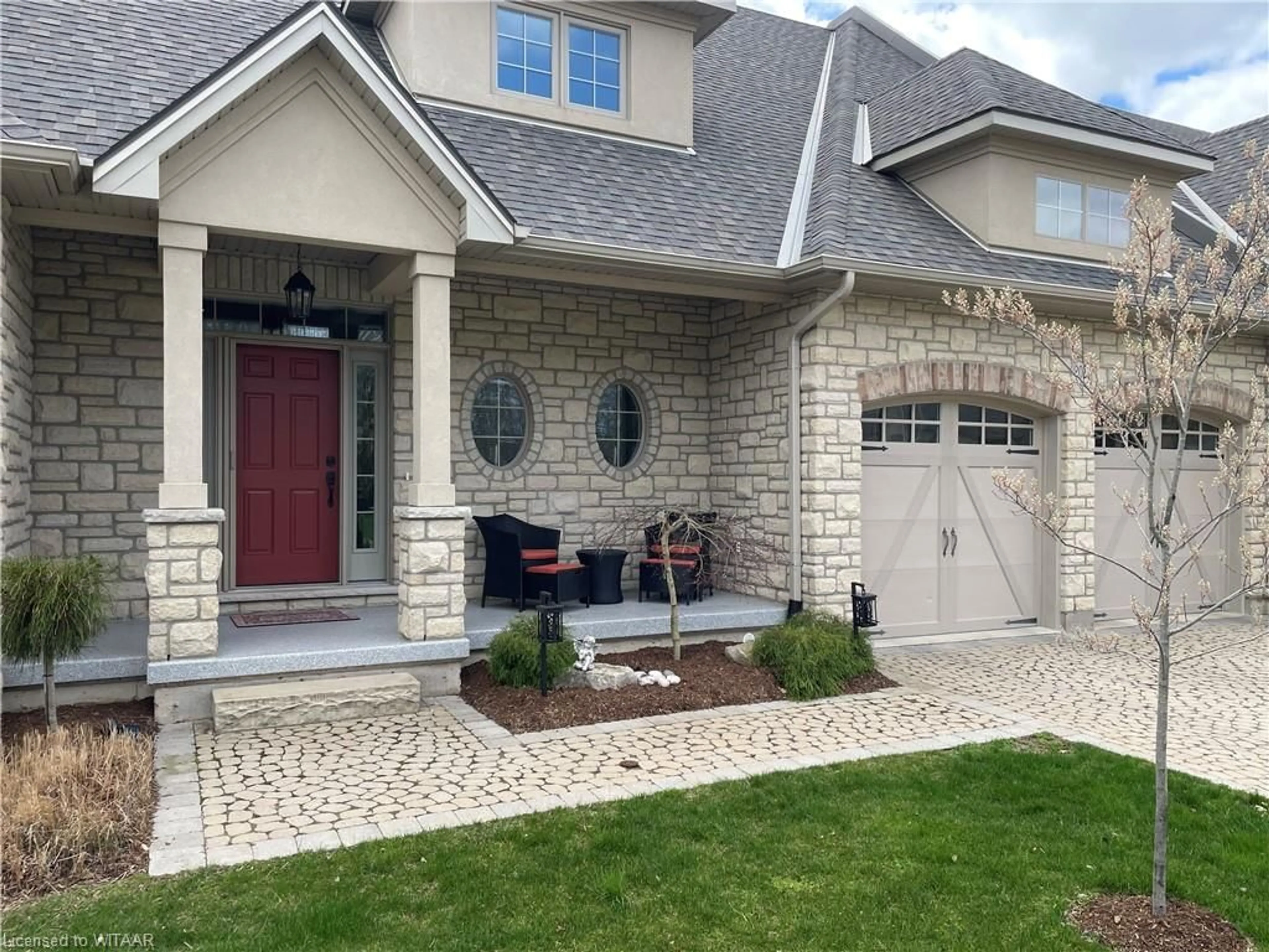 Home with brick exterior material for 5 Wood Haven Dr #202, Tillsonburg Ontario N4G 0A8