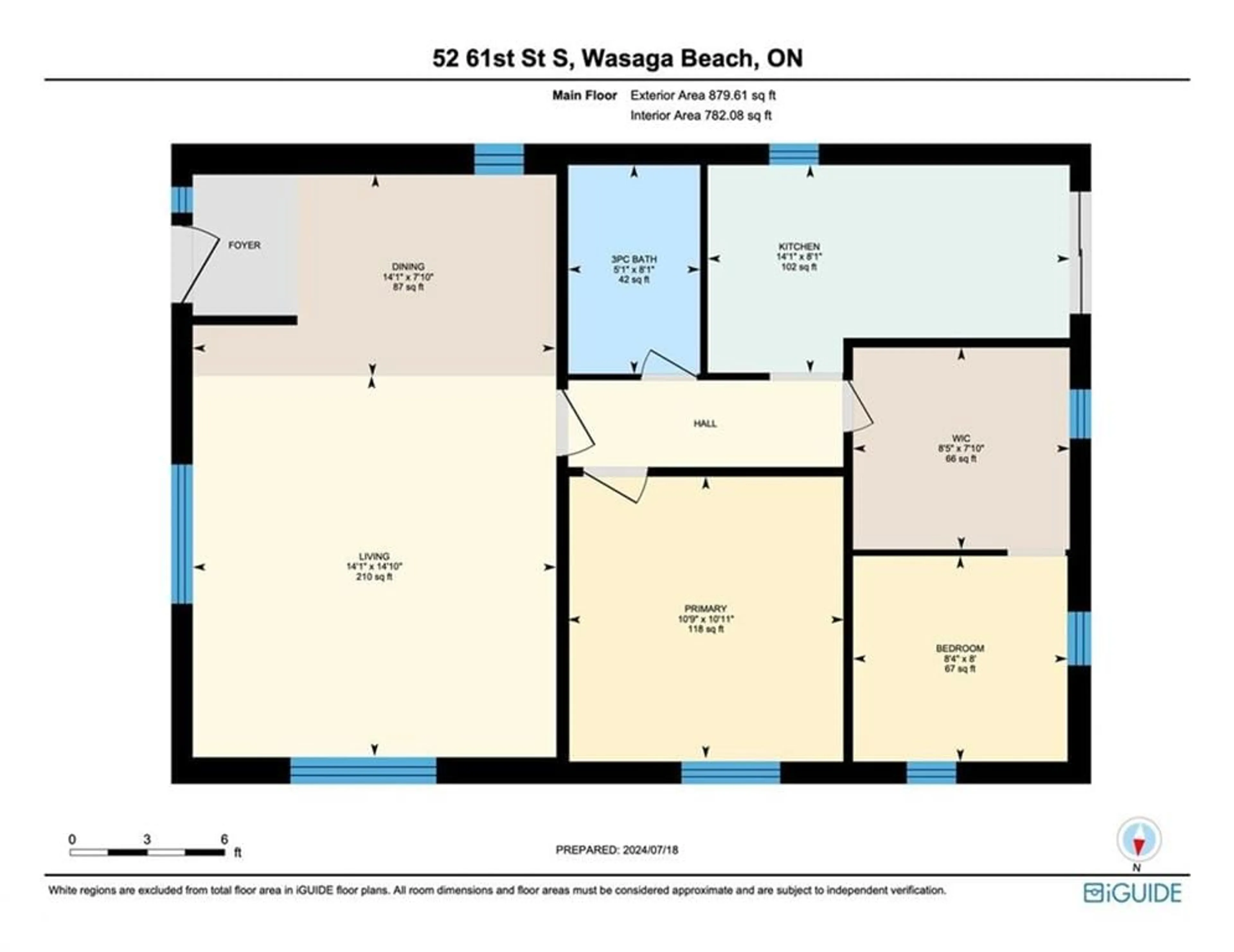 Floor plan for 52 61st St, Wasaga Beach Ontario L9Z 1W1