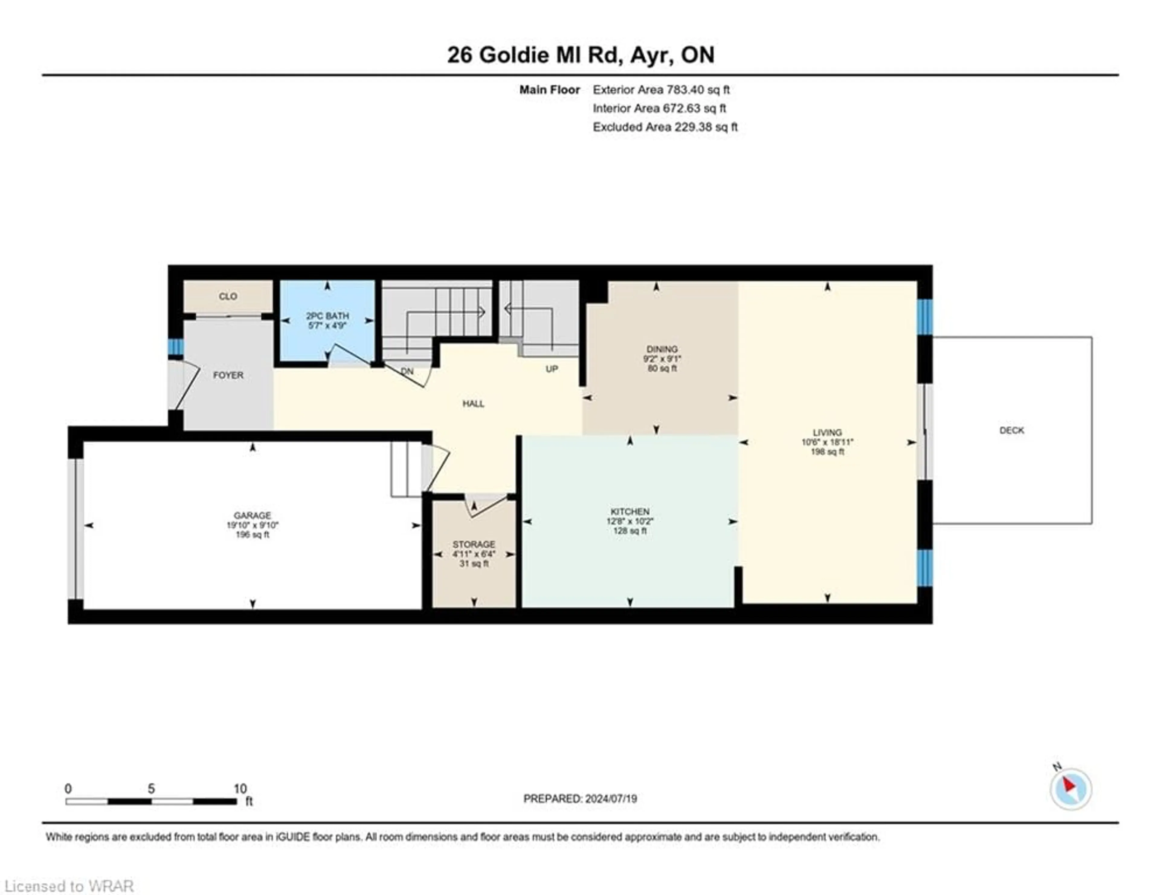 Floor plan for 26 Goldie Mill Rd, Ayr Ontario N0B 1E0