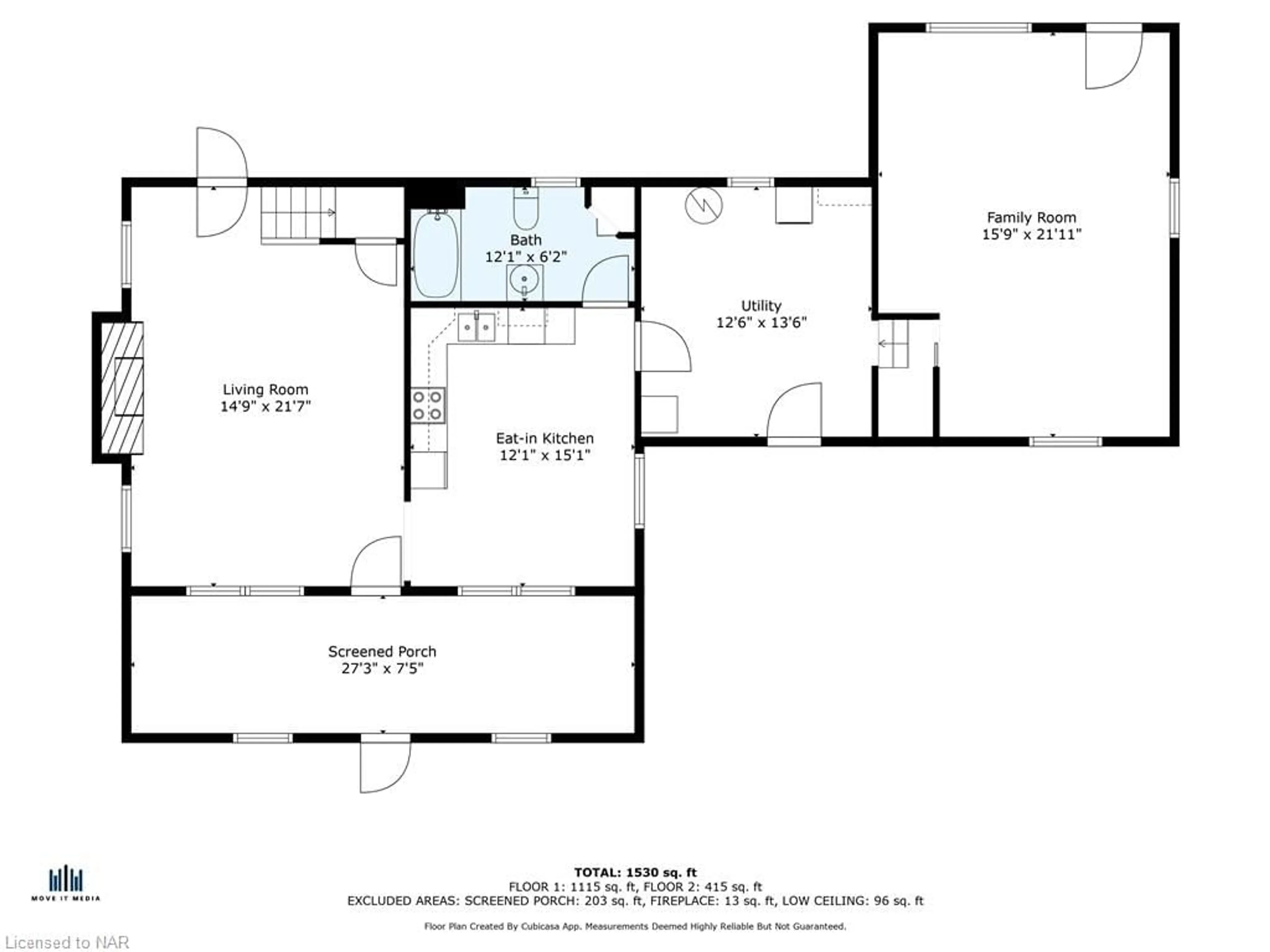 Floor plan for 1700 Chatham Rd, Fort Erie Ontario L2A 5M4