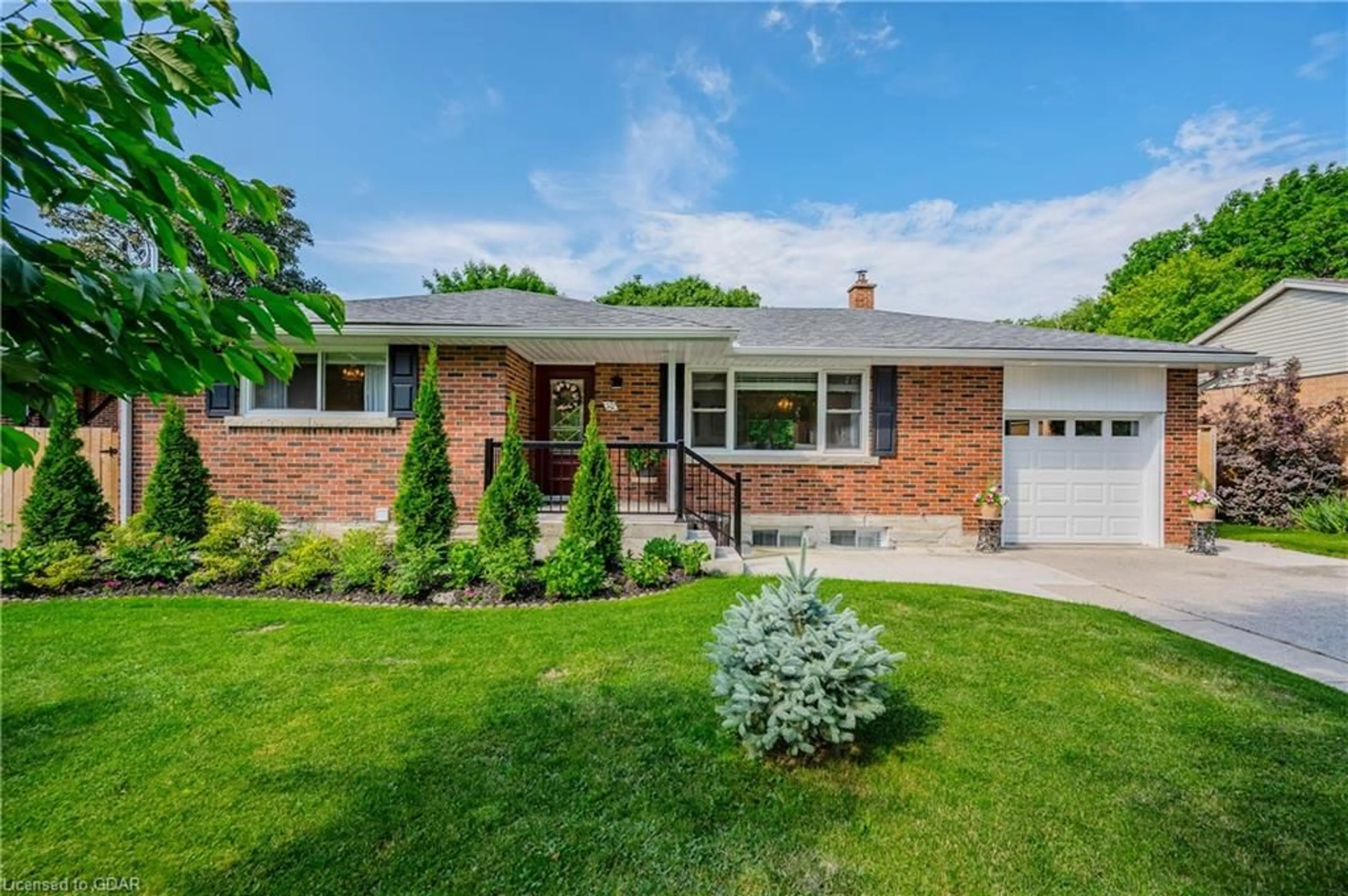 Home with brick exterior material for 10 Hamel Ave, Guelph Ontario N1H 5M1