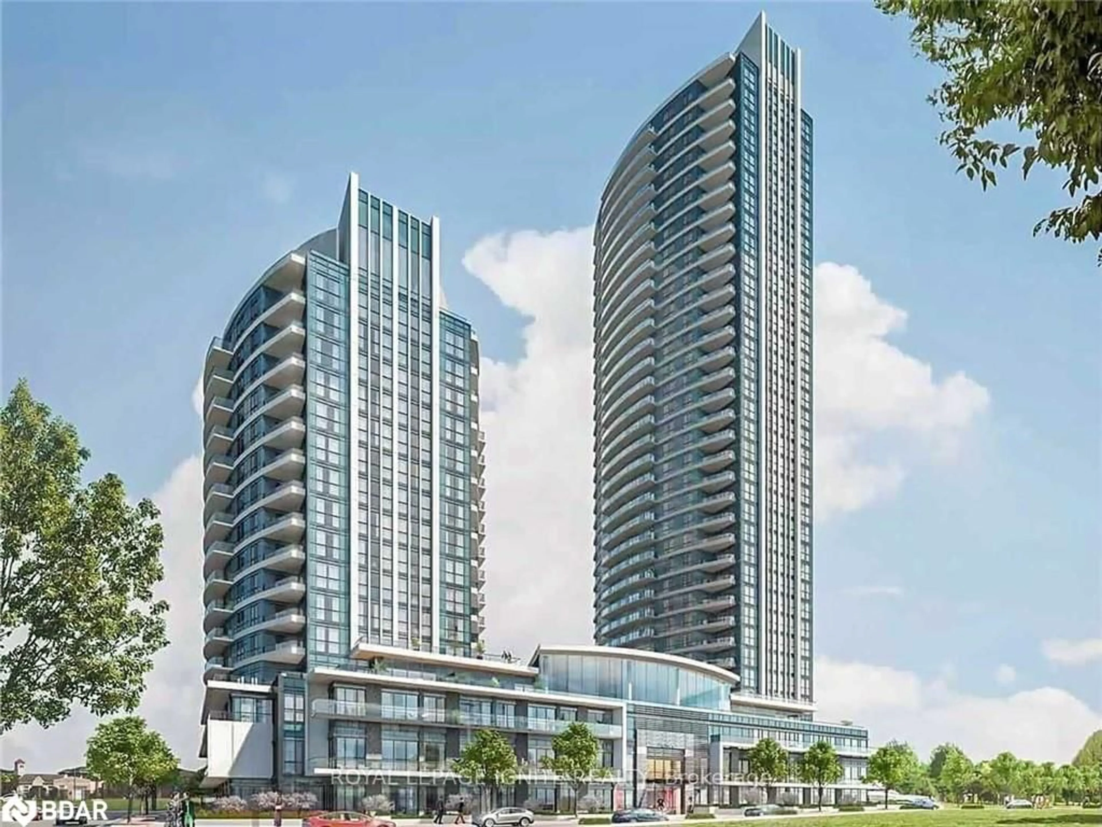 A pic from exterior of the house or condo for 35 Watergarden Dr #1411, Mississauga Ontario L5R 0G8