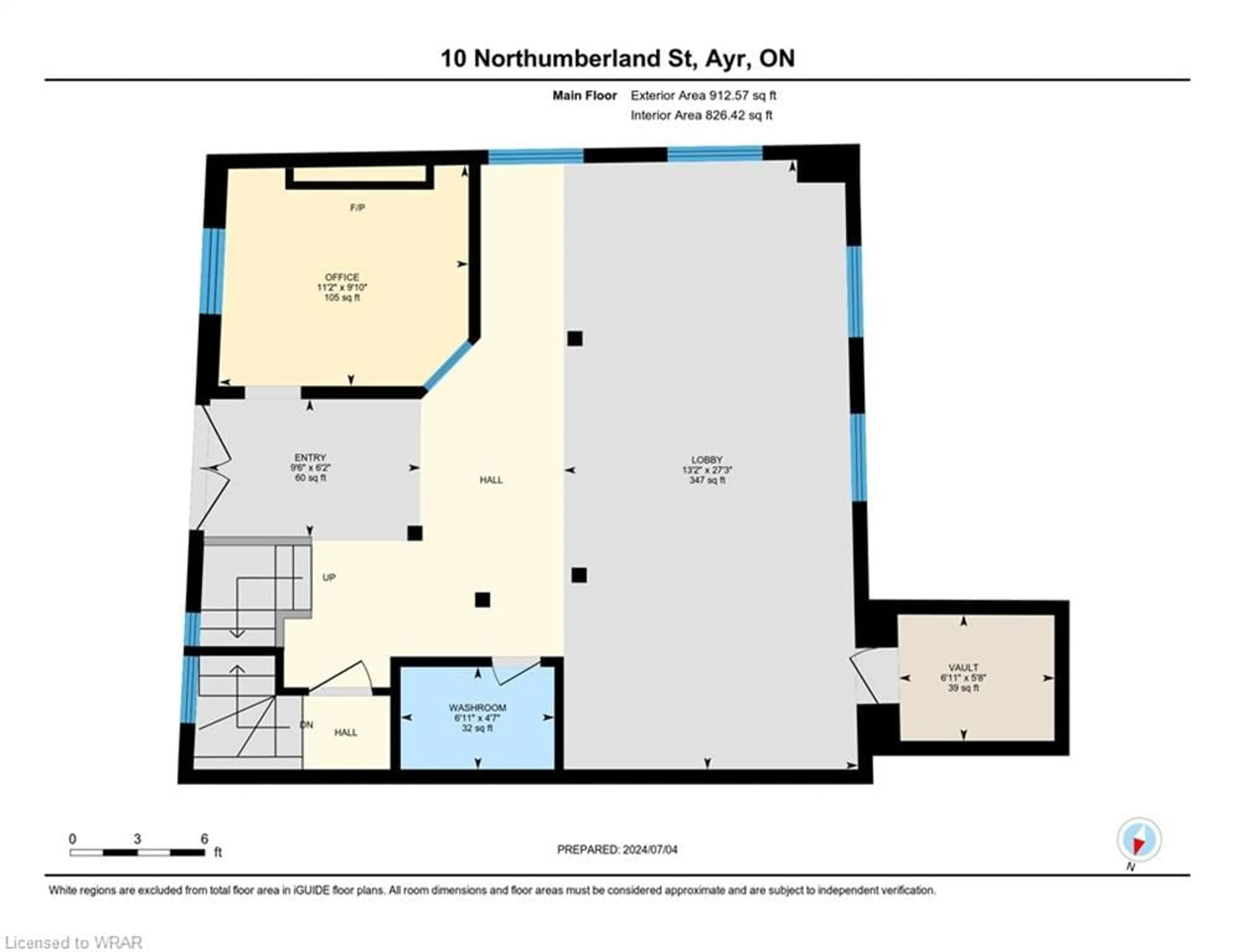 Floor plan for 10 Northumberland St, Ayr Ontario N0B 1E0