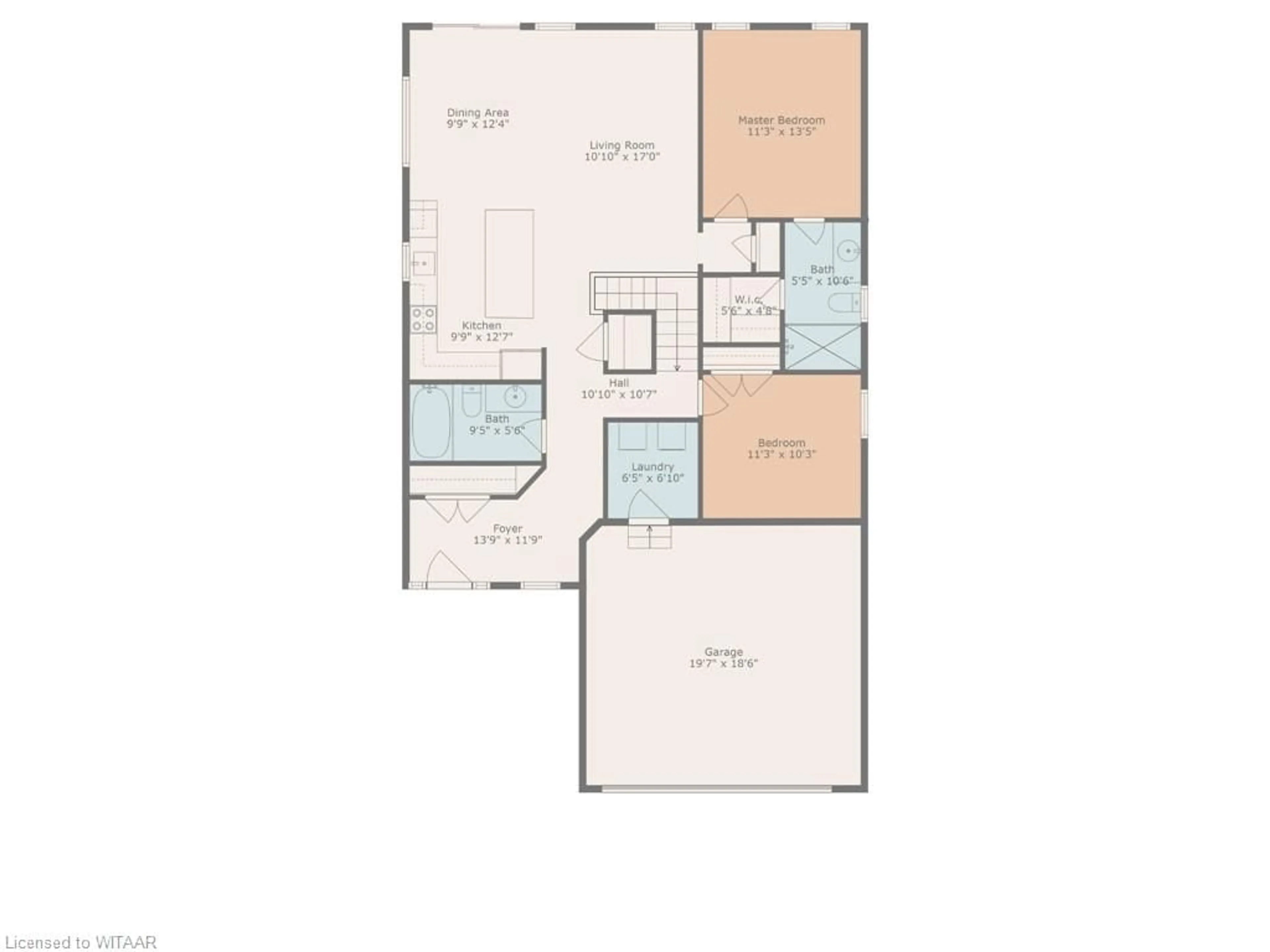 Floor plan for 148 Denrich Ave, Tillsonburg Ontario N4G 0C7