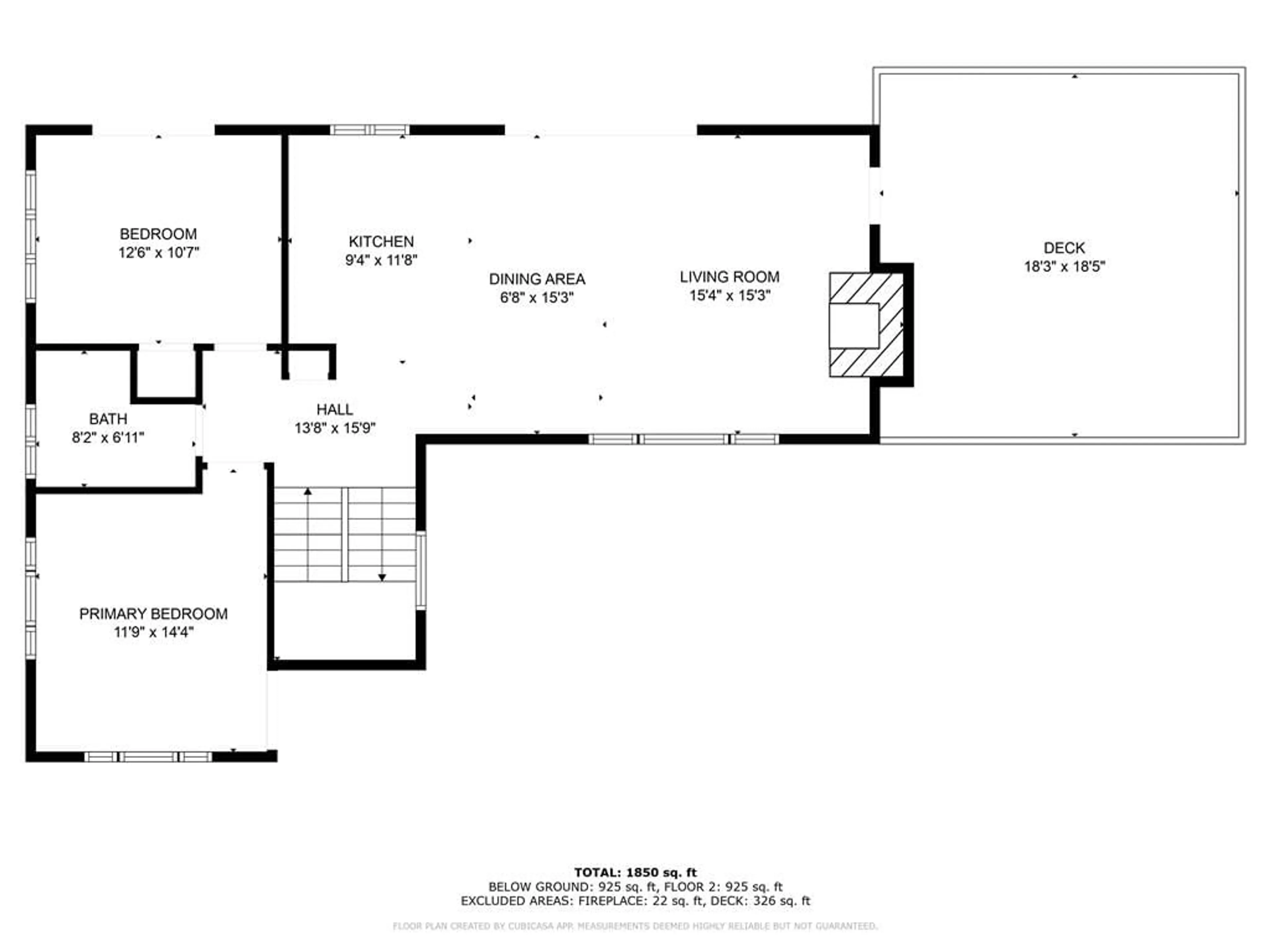 Floor plan for 1359 St Vincent St St, Springwater Ontario L9X 0P7