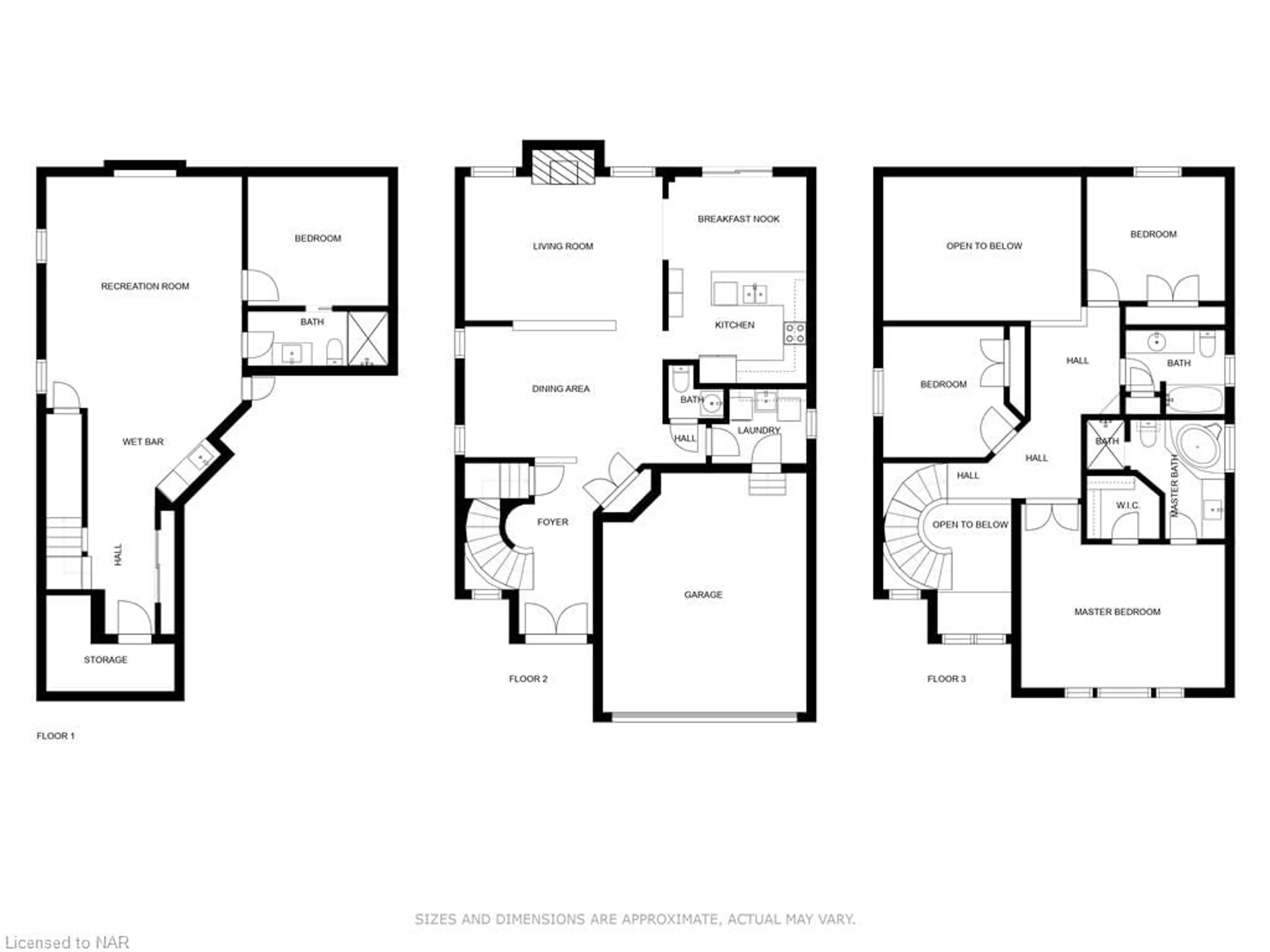 Floor plan for 26 Evergreens Dr, Grimsby Ontario L3M 5P8