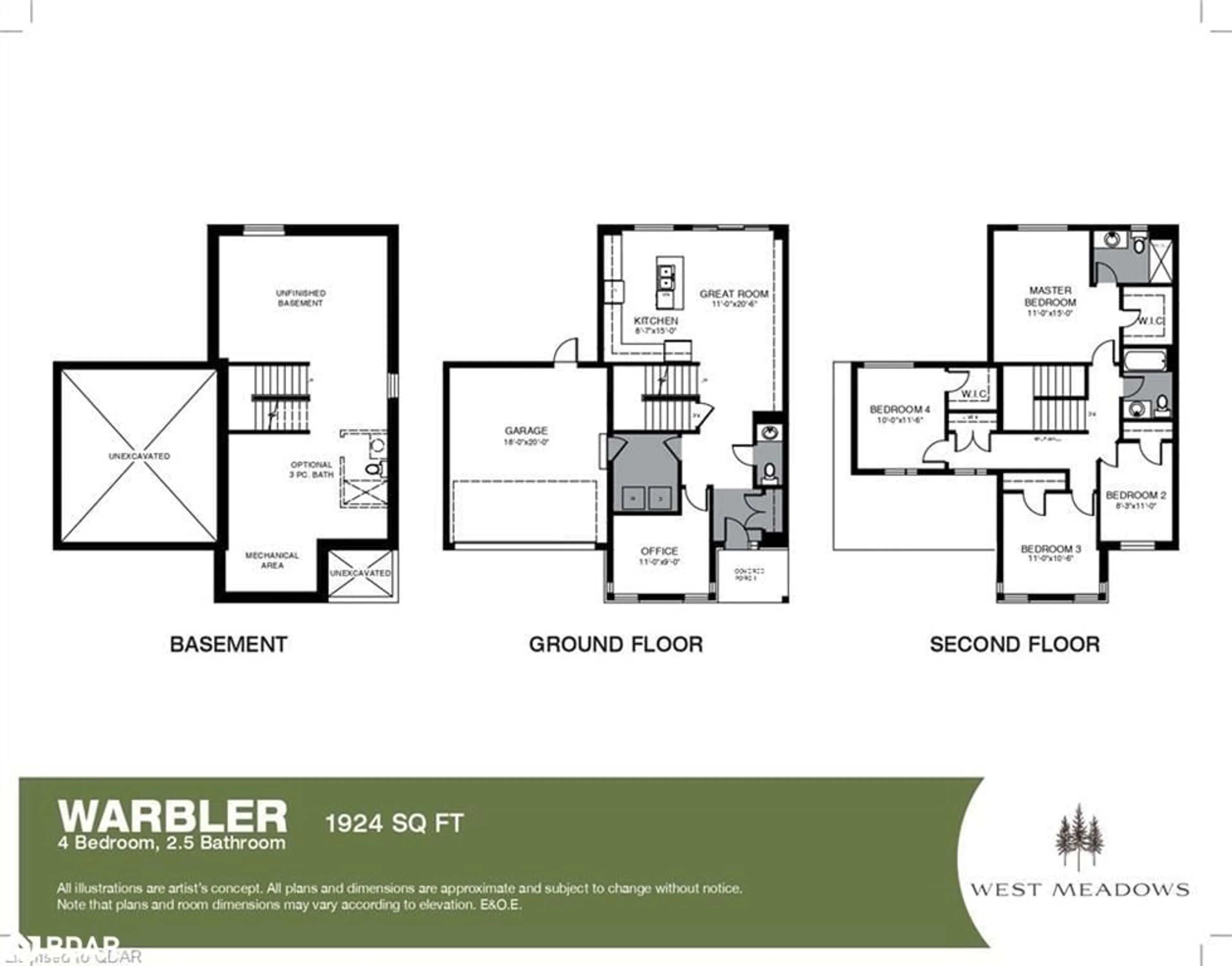 Floor plan for 7 Allen St, Prince Edward Ontario K0K 2T0