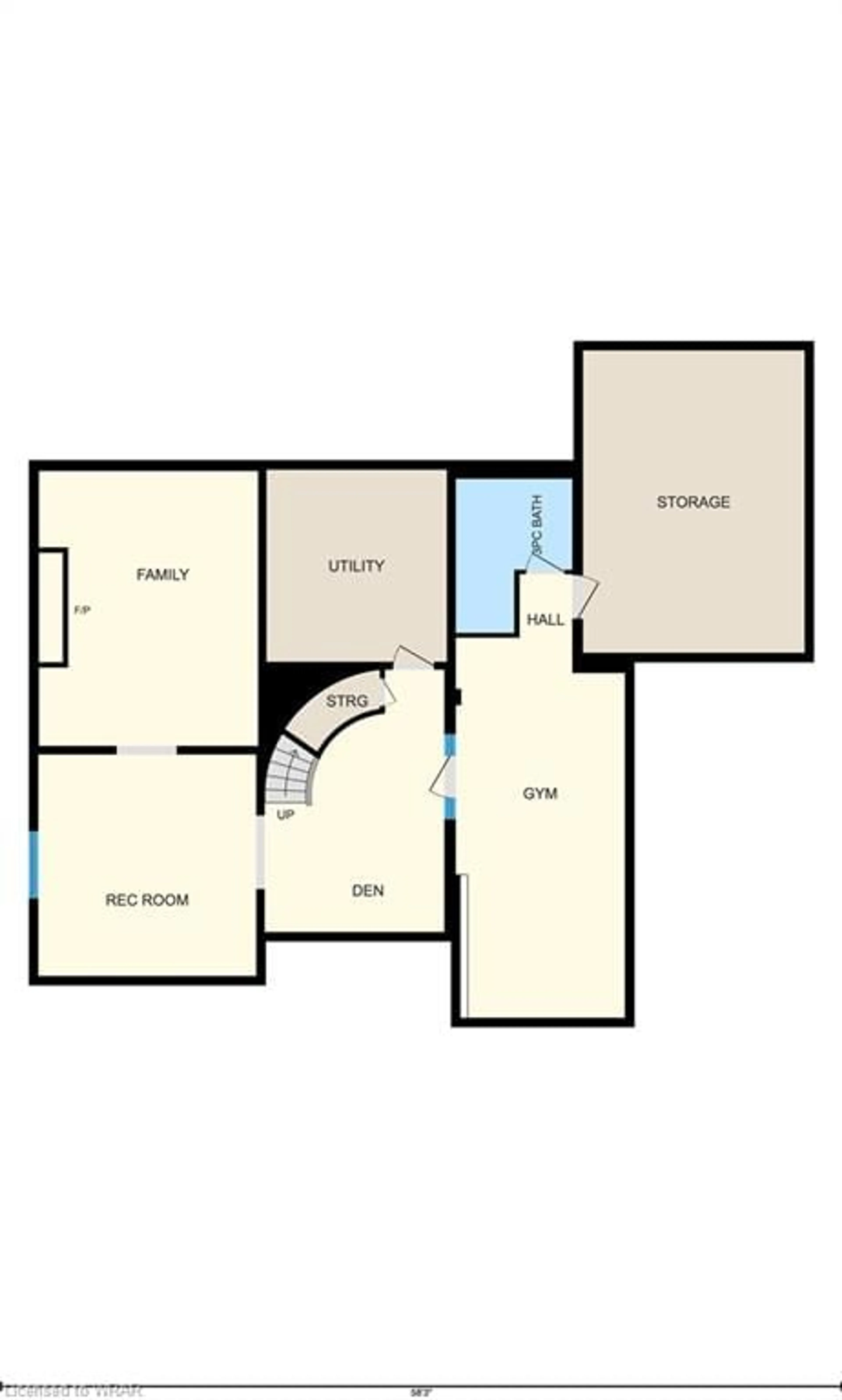 Floor plan for 47 Huntley Cres, Kitchener Ontario N2M 2R4