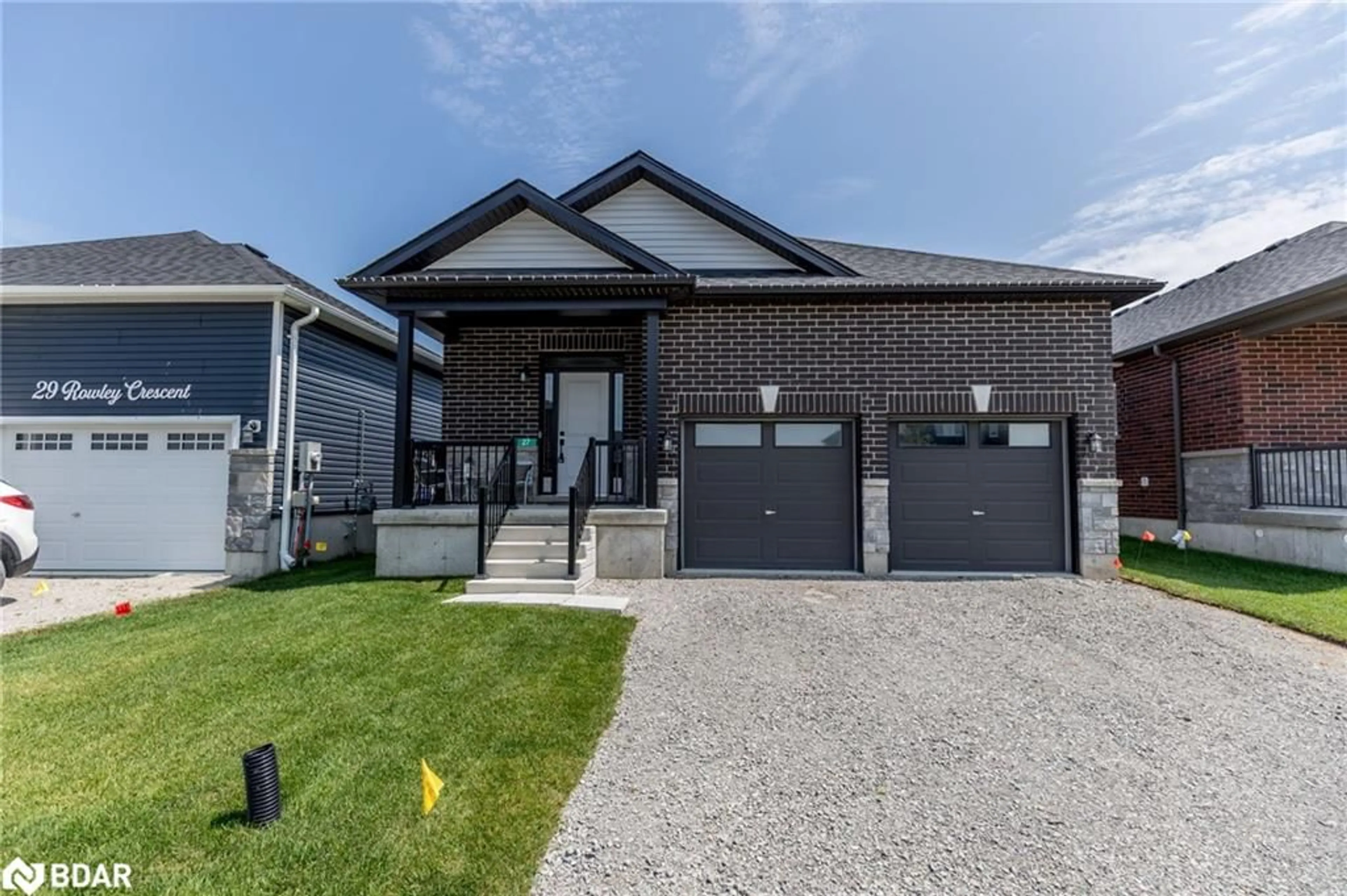 Frontside or backside of a home for 27 Rowley Cres, Elmvale Ontario L0L 1P0